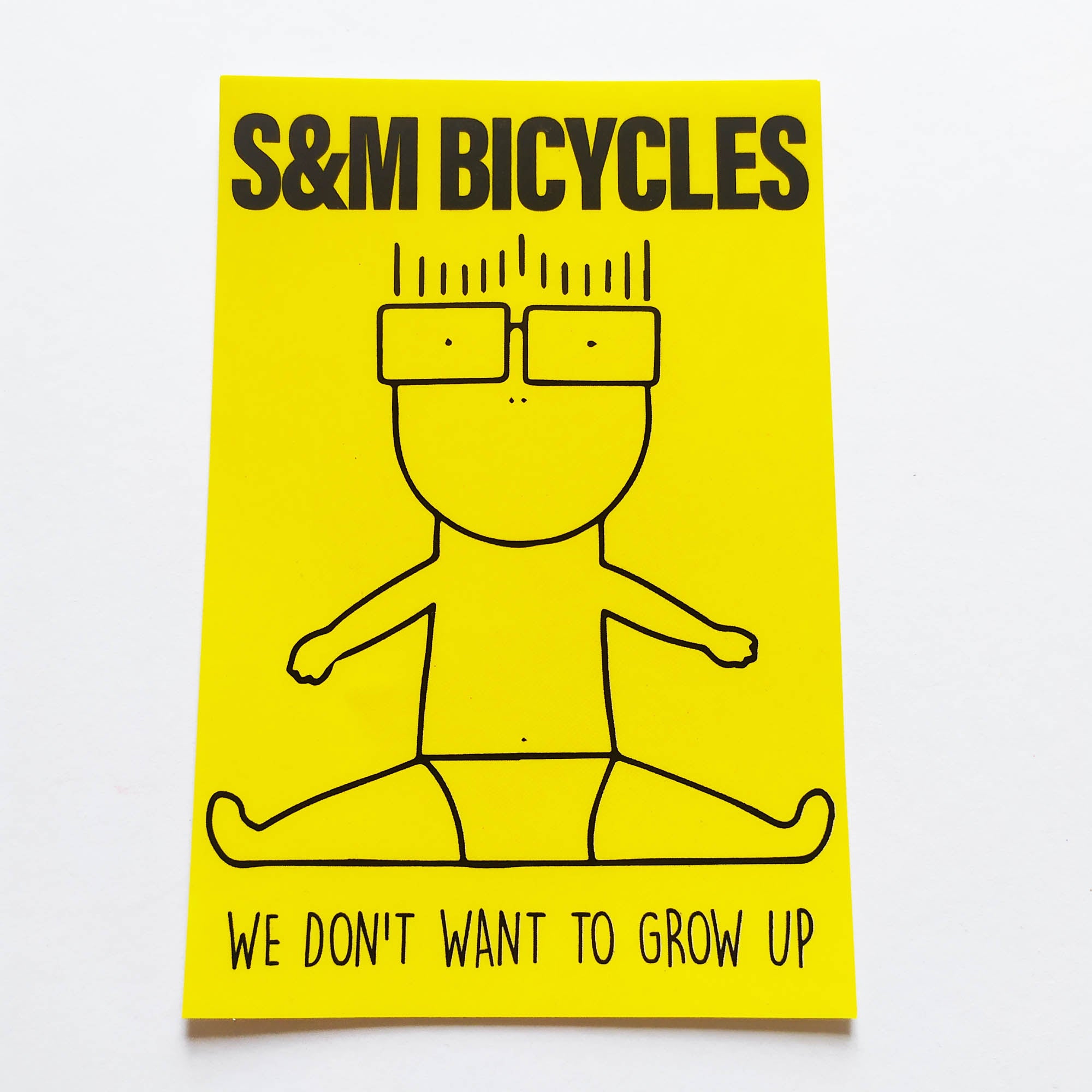 S&M BMX Sticker - SkateboardStickers.com