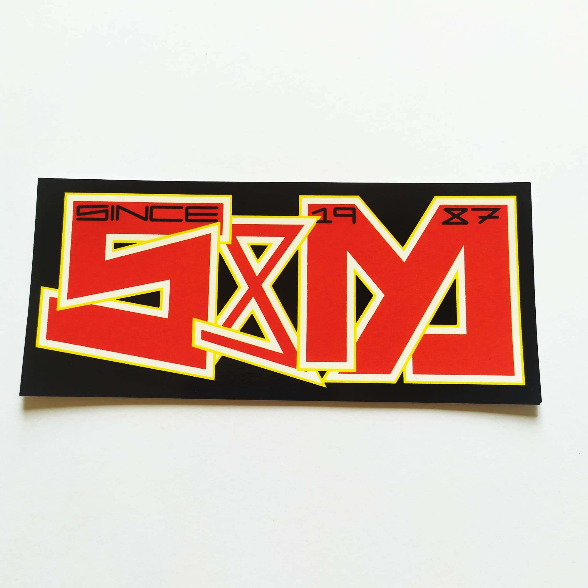 S&M BMX Sticker - SkateboardStickers.com