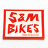 S&M BMX Sticker - SkateboardStickers.com