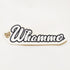 S&M Whammo Frame BMX Sticker - 13.5cm across approx - SkateboardStickers.com