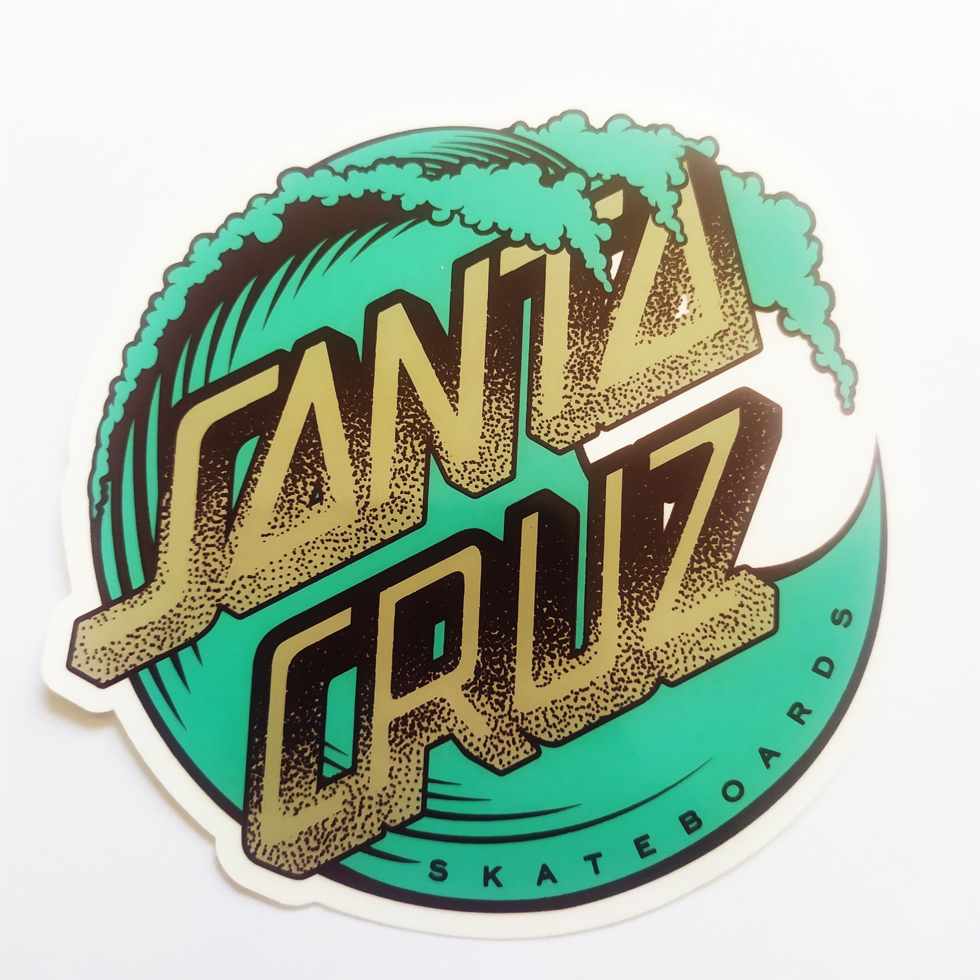 Santa Cruz - Stripple Wave Dot Skateboard Sticker