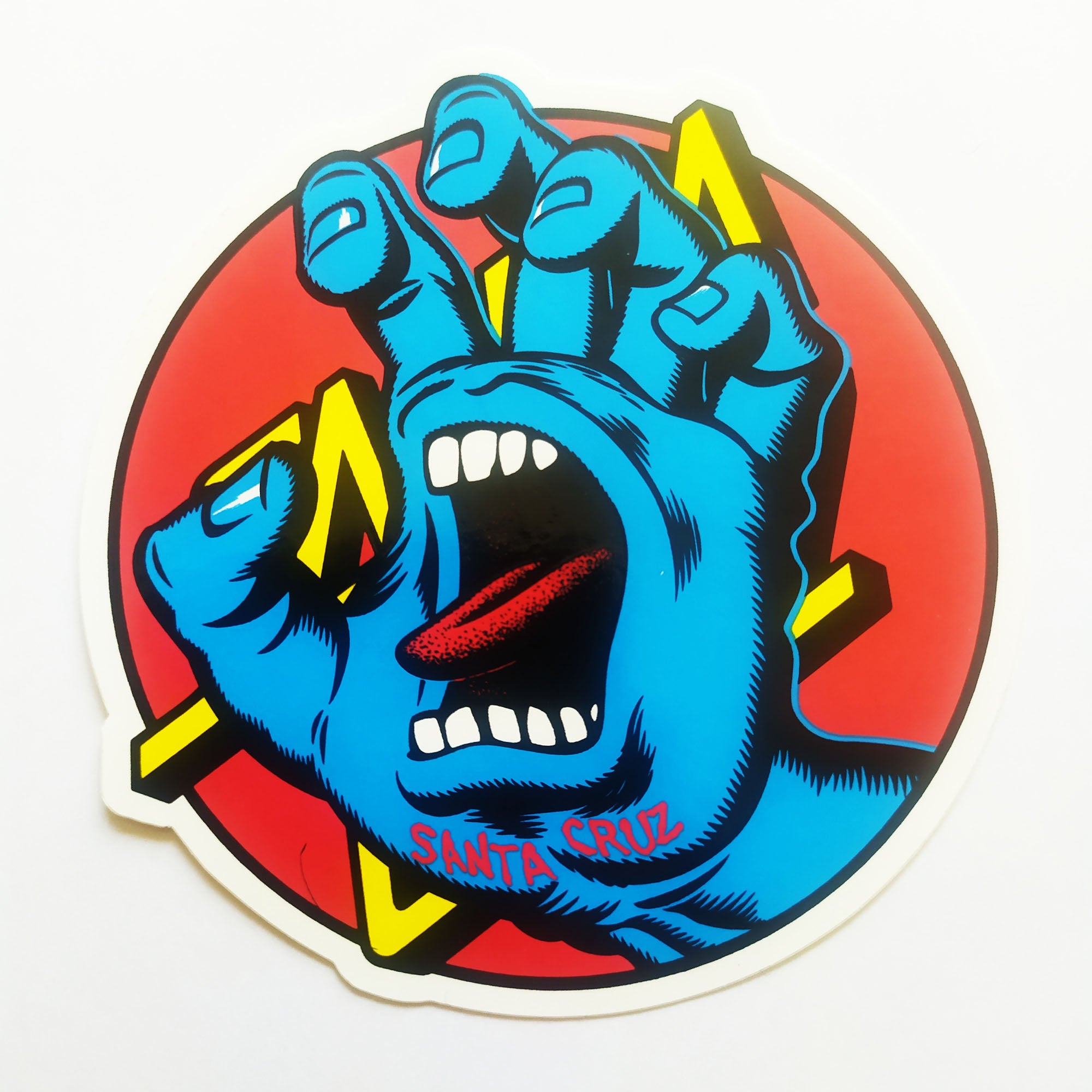 Santa Cruz - ScreamingHand Dot Skateboard Sticker