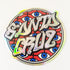 Santa Cruz - Salba Eyes Chrome Skateboard Sticker