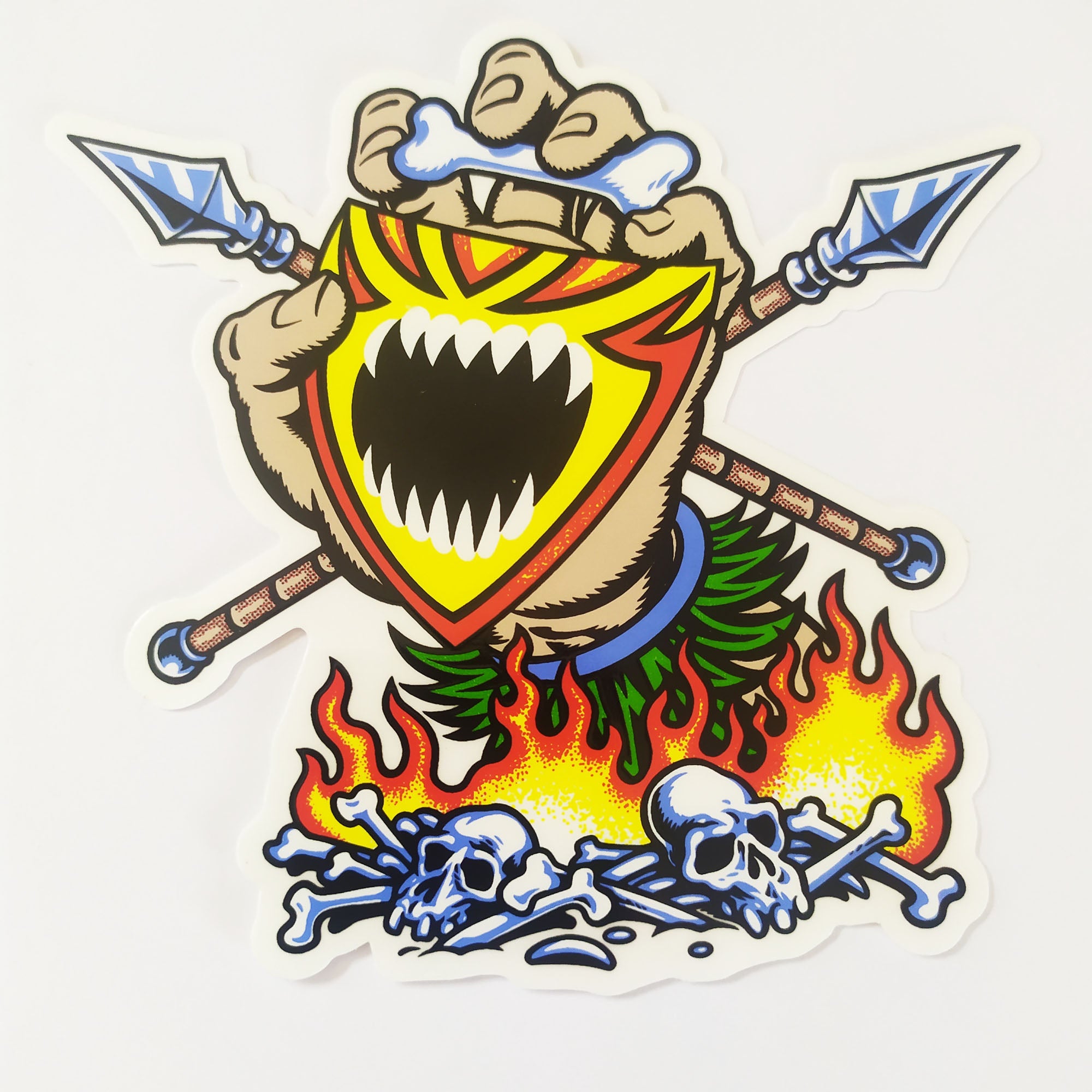 Santa Cruz - Salba Witch Dr Skateboard Sticker