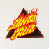 Santa Cruz - Flamed Not a Dot Skateboard Sticker