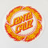 Santa Cruz - Flamed Ring Dot Skateboard Sticker