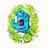 Santa Cruz - Slime Screaming Hand Skateboard Sticker