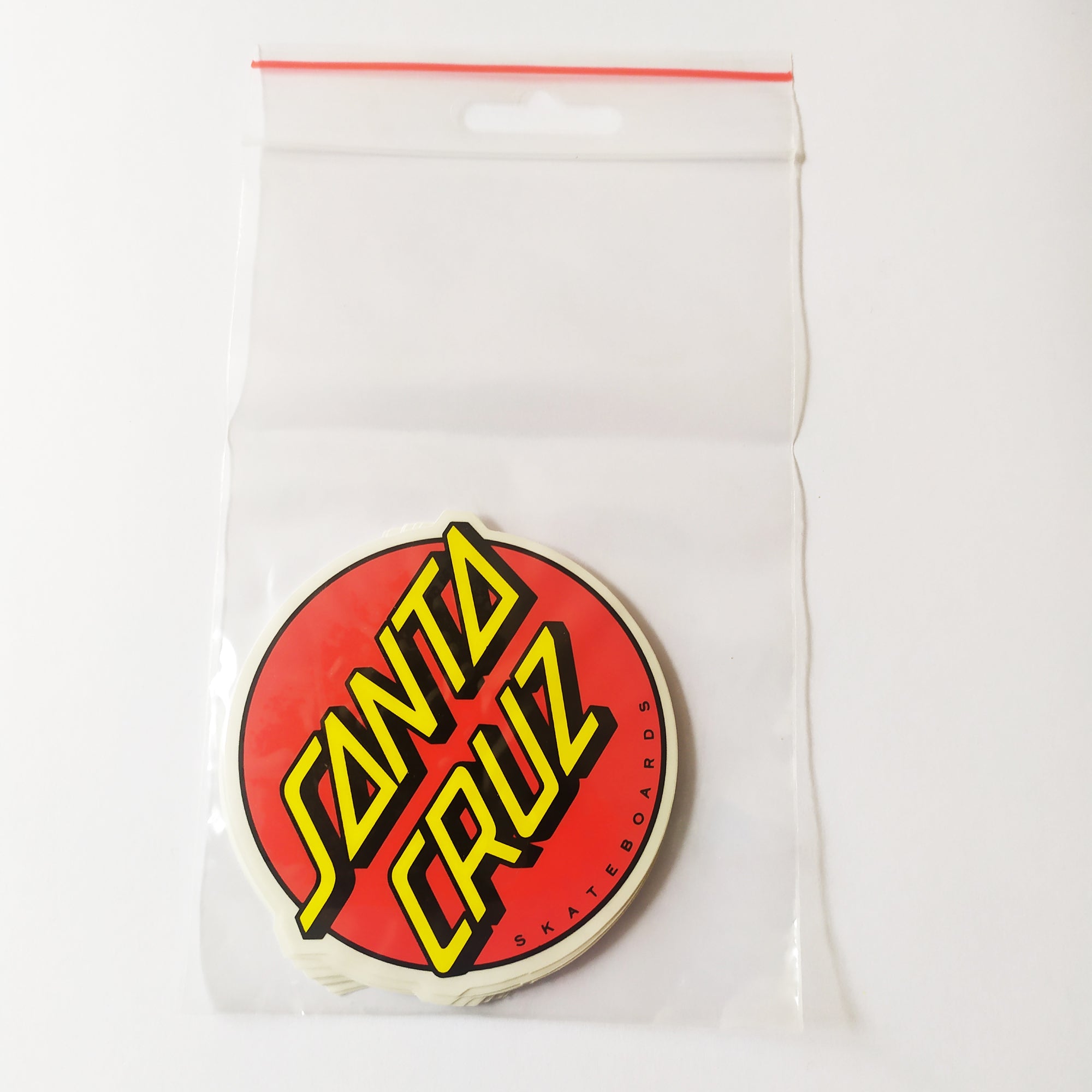 Santa Cruz Classic Dot Stickers - 10 pack - sealed - SkateboardStickers.com