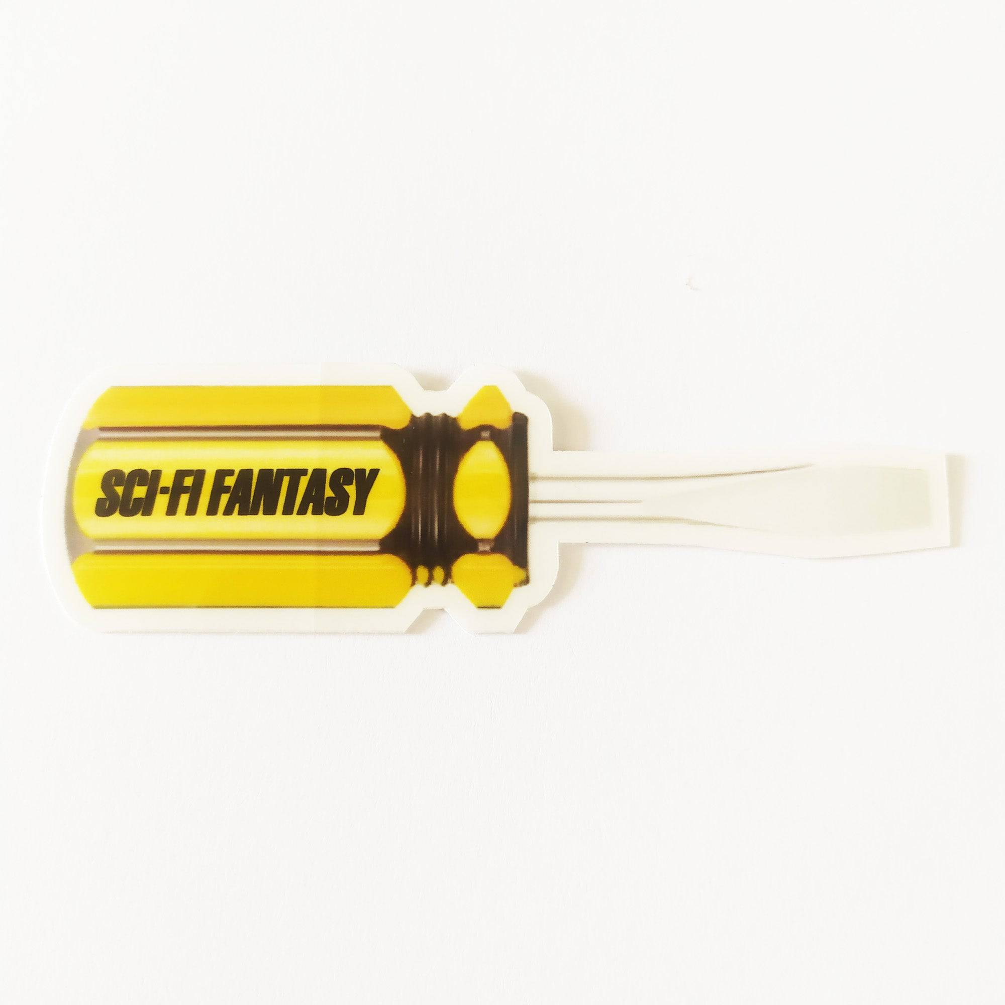 Sci-Fi Fantasy Skate Sticker - SkateboardStickers.com