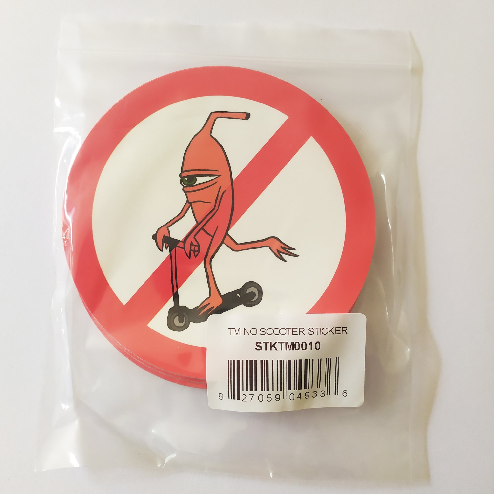 Toy Machine "No Scooters" Stickers - 25 pack/new/sealed/official