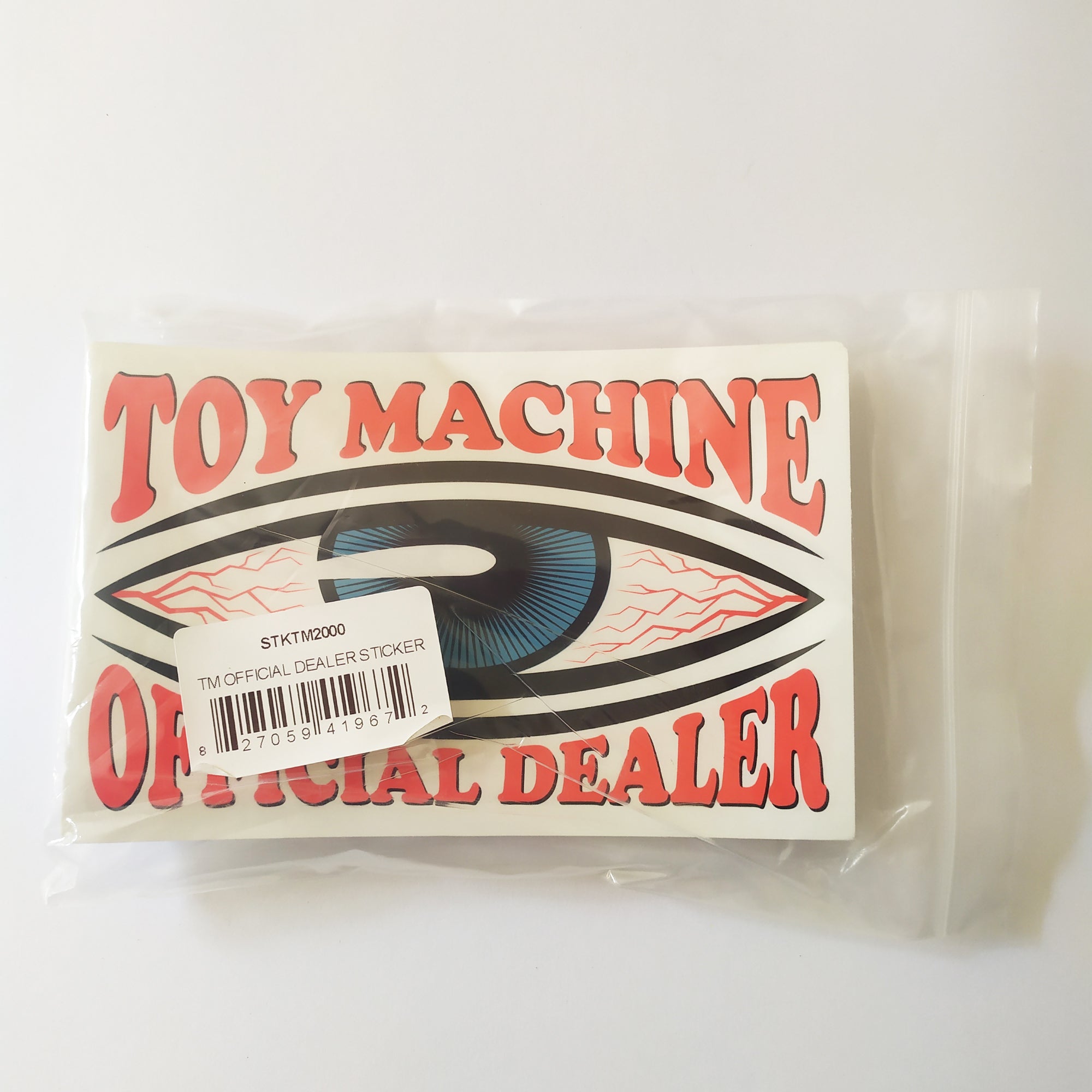 Toy Machine Official Dealer Stickers - 25 pack/new/sealed/official