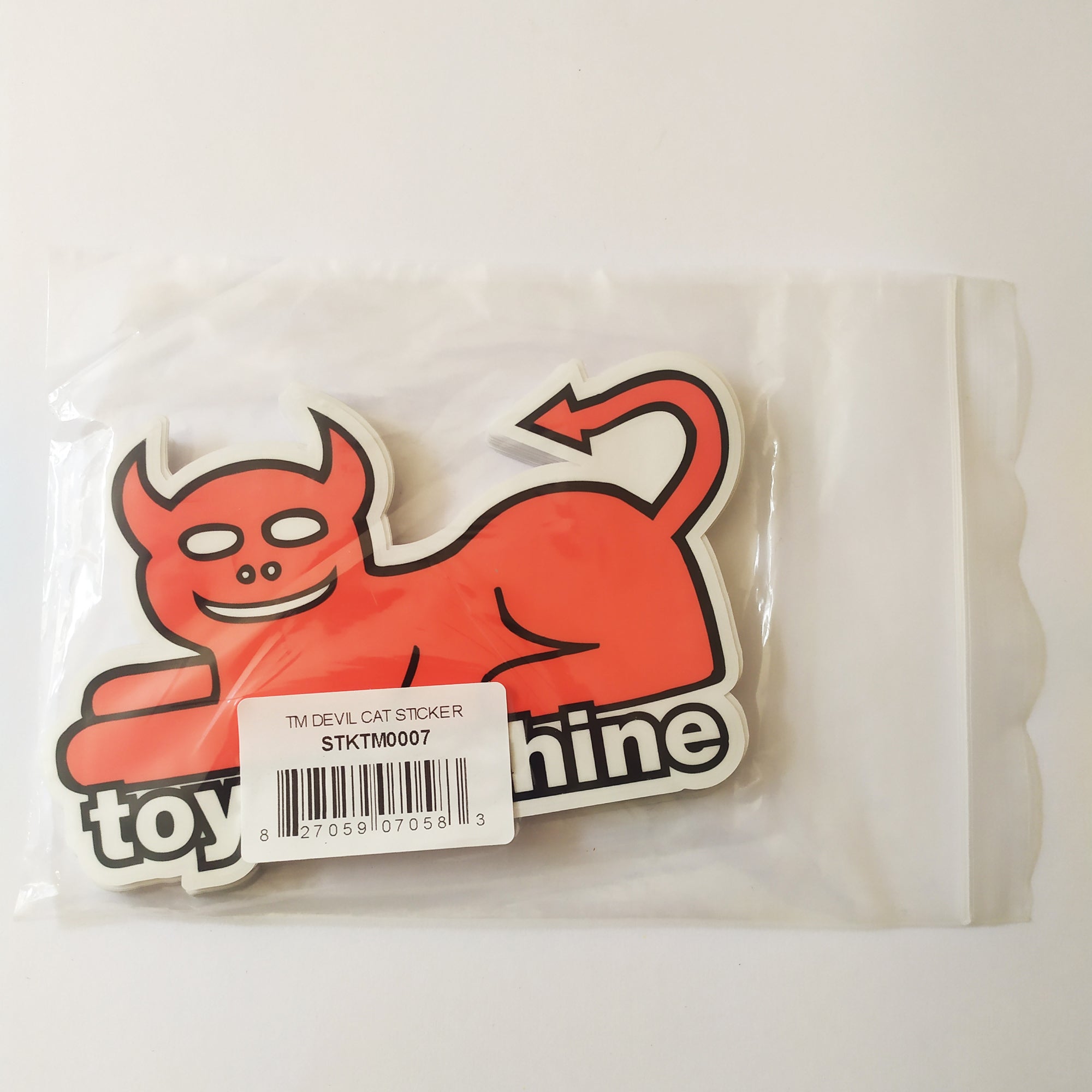 Toy Machine "Devil Cat" Stickers - 25 pack/new/sealed/official