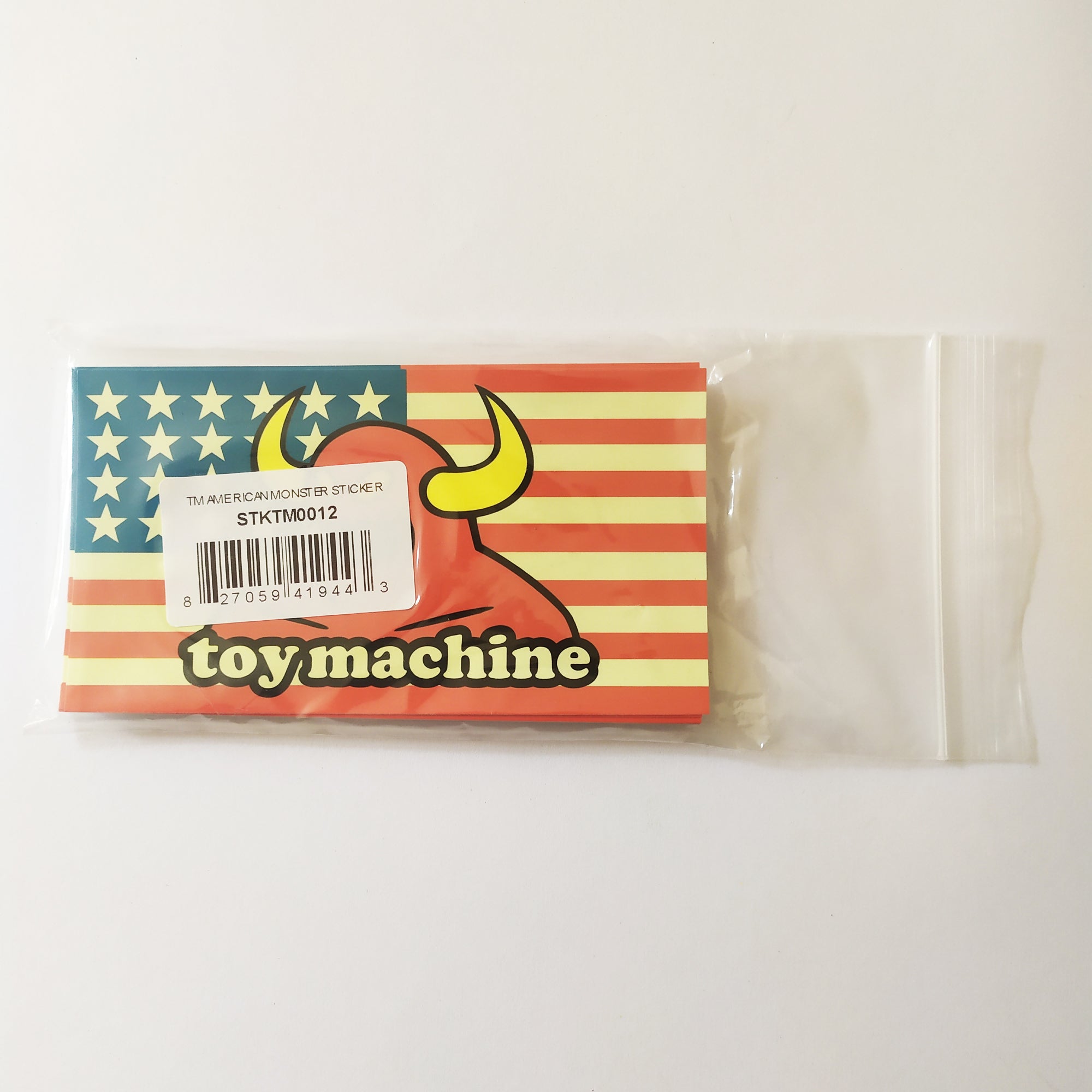 Toy Machine "American Monster" Stickers - 25 pack/new/sealed/official