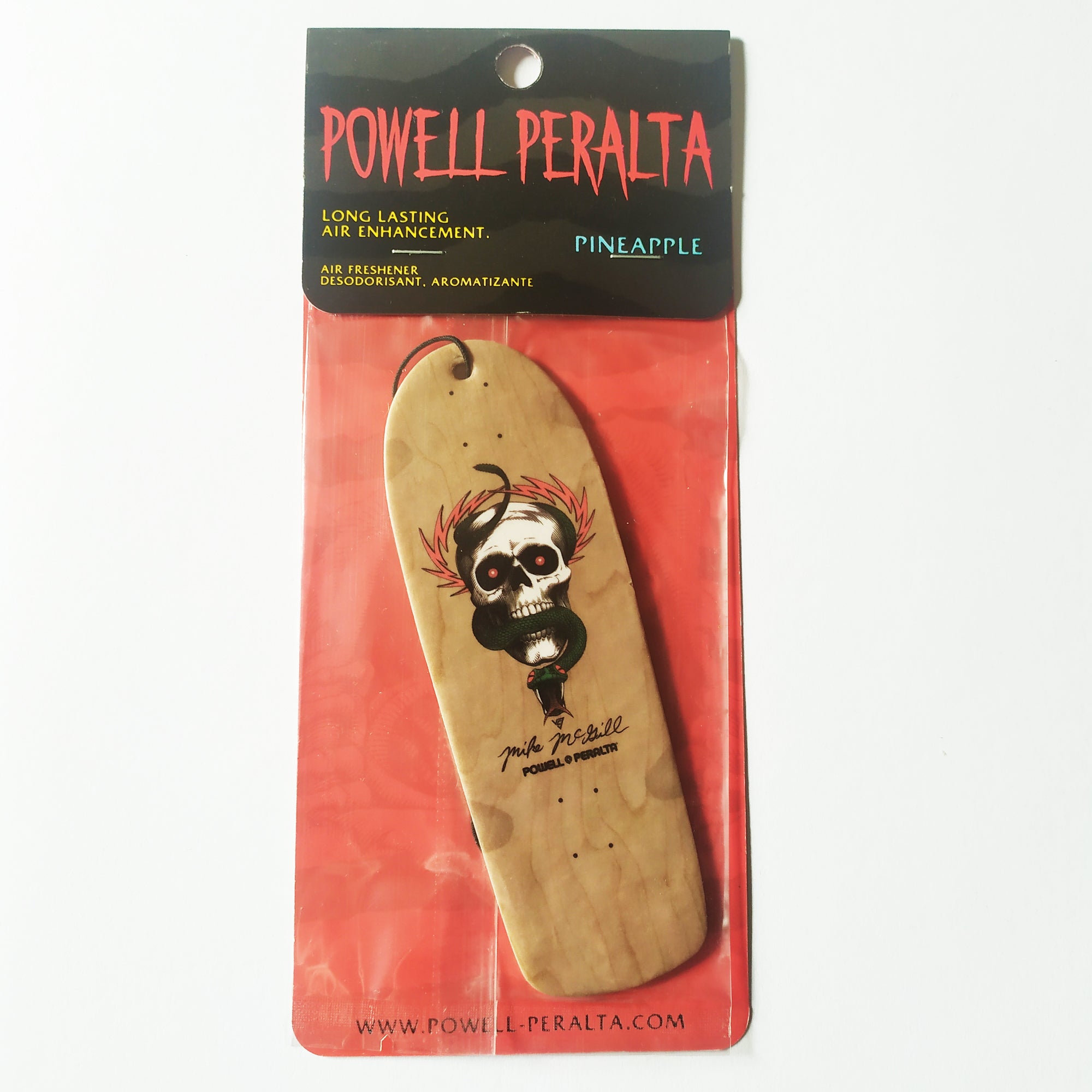 Powell Peralta Air Freshener - Mike McGill Skull & Snake (Pineapple Scent)
