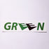Emerica Shoes Skateboard Sticker - Green - SkateboardStickers.com