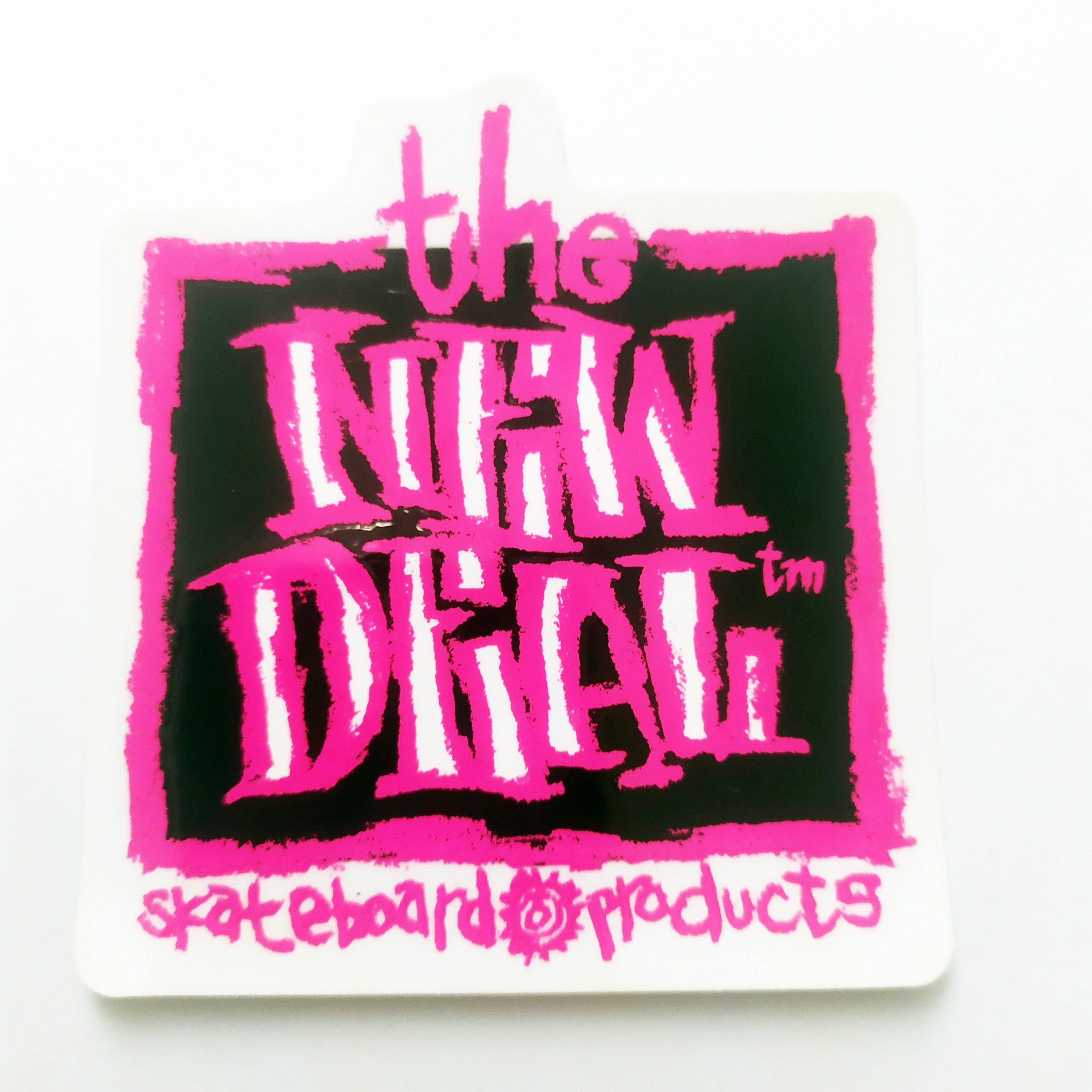 New Deal Official Reissue Skateboard Sticker - Original Napkin Logo