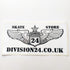 Division 24 Skate Shop Sticker
