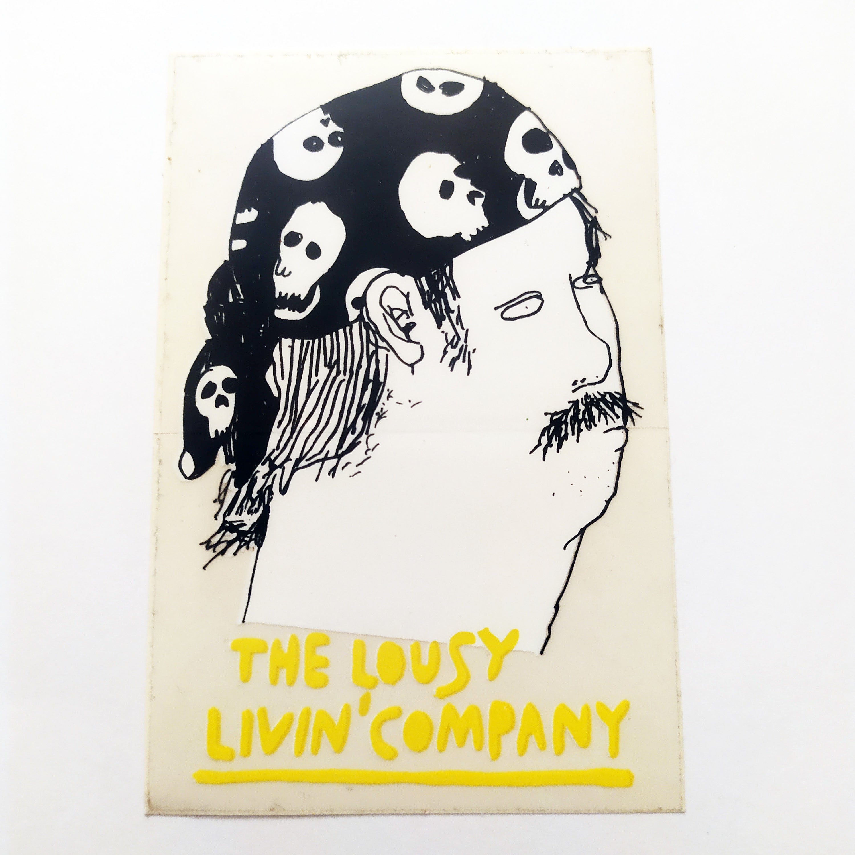 The Lousy Living Company Skate Sticker