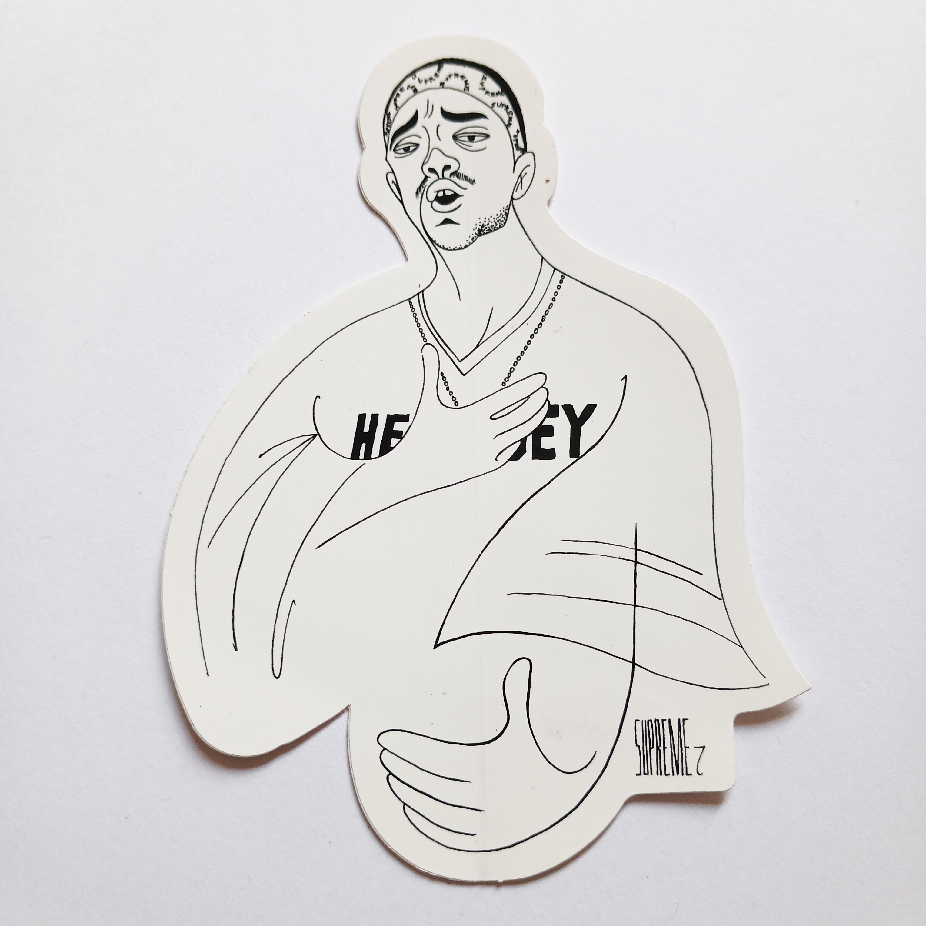Supreme Clothing Skateboard Sticker - SkateboardStickers.com