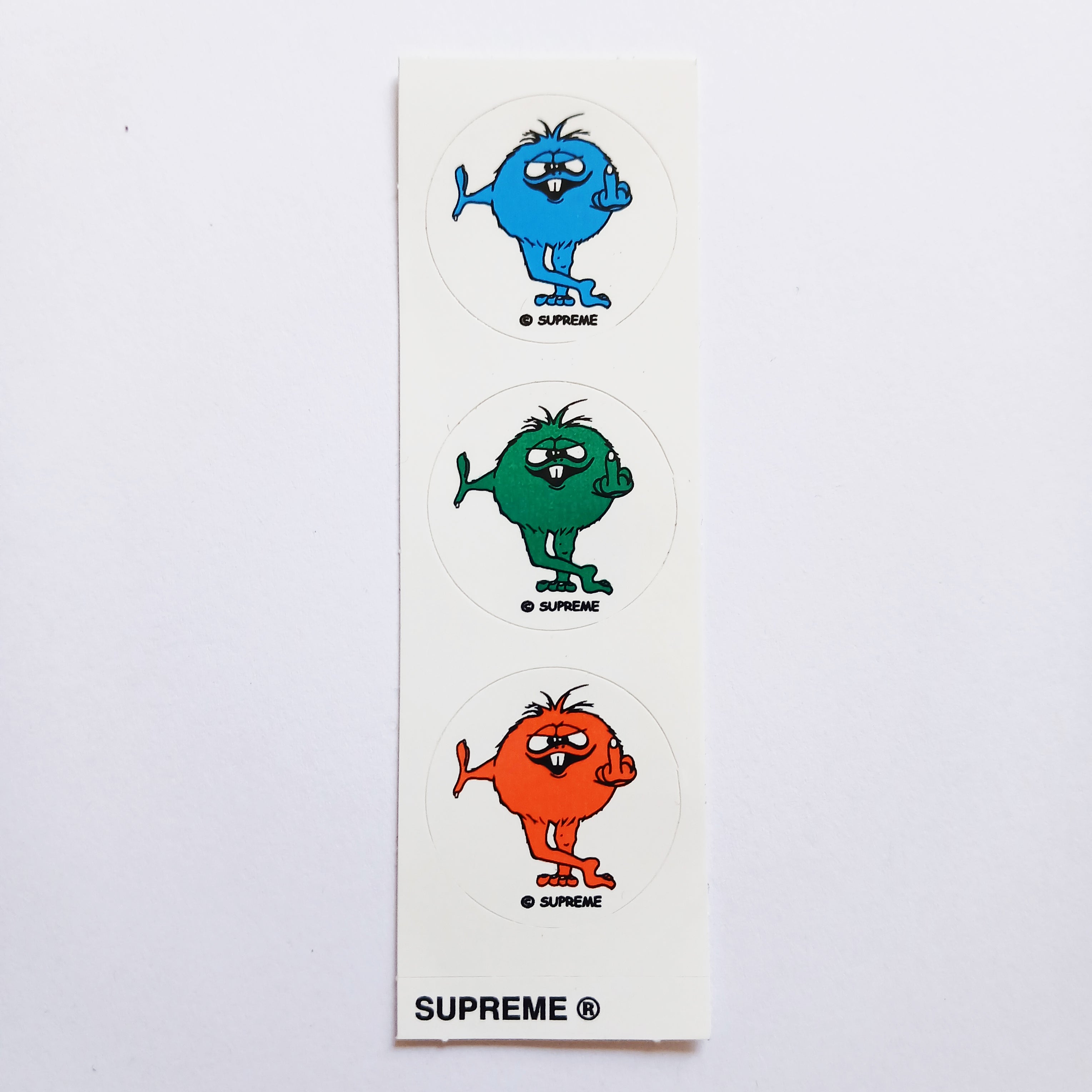 Supreme Skate Sticker Sheet - SkateboardStickers.com