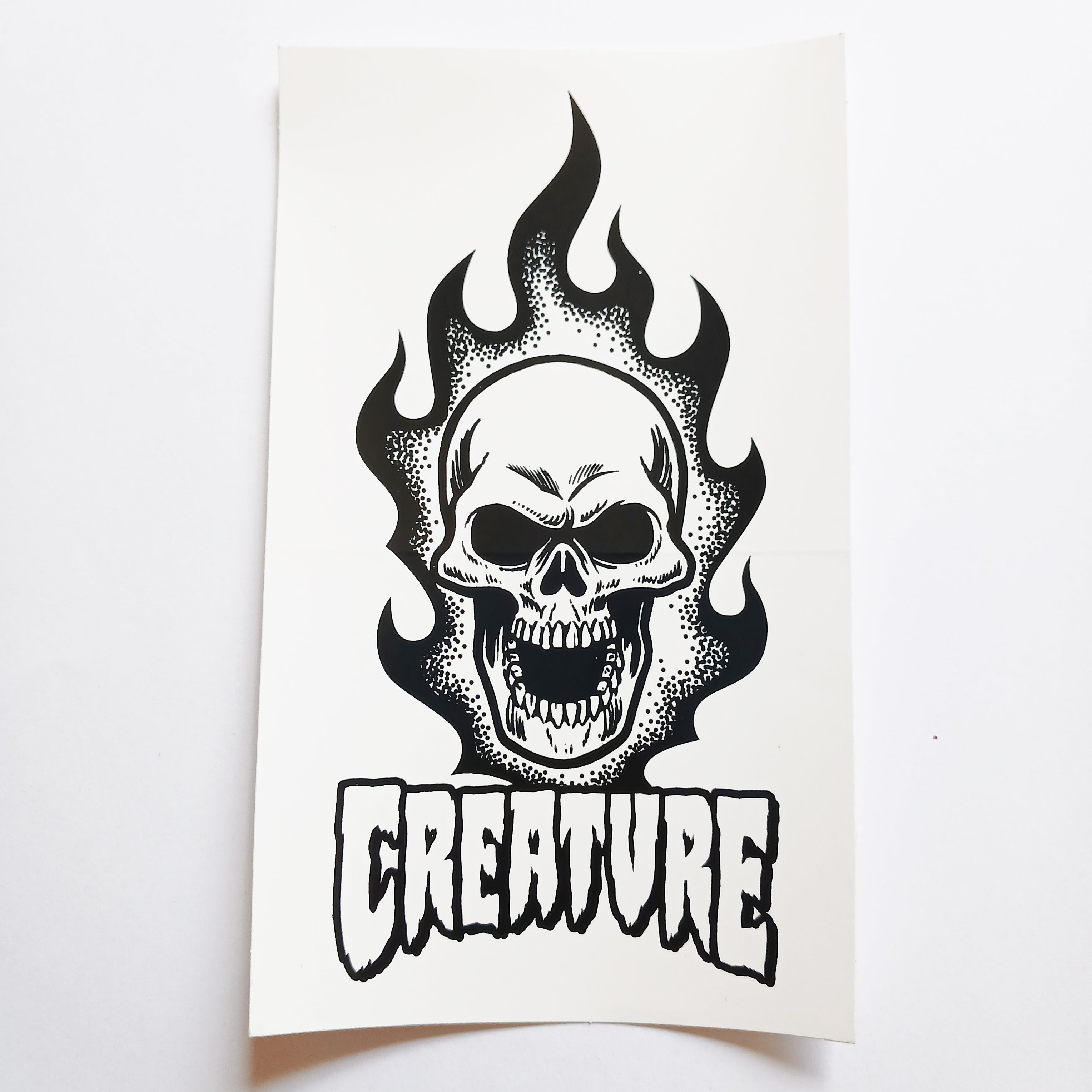 Creature Skateboards Sticker - SkateboardStickers.com