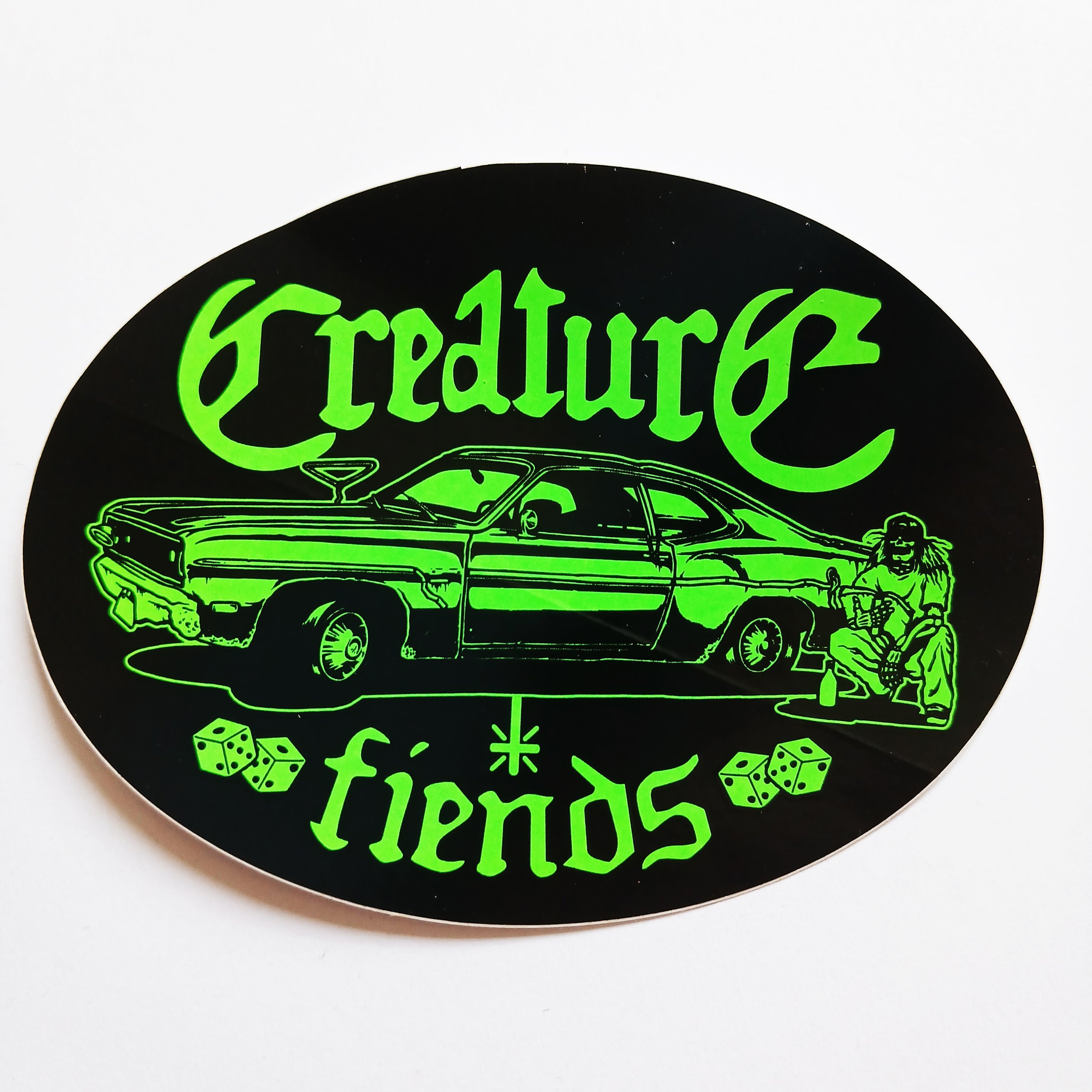 Creature Skateboards Sticker - SkateboardStickers.com