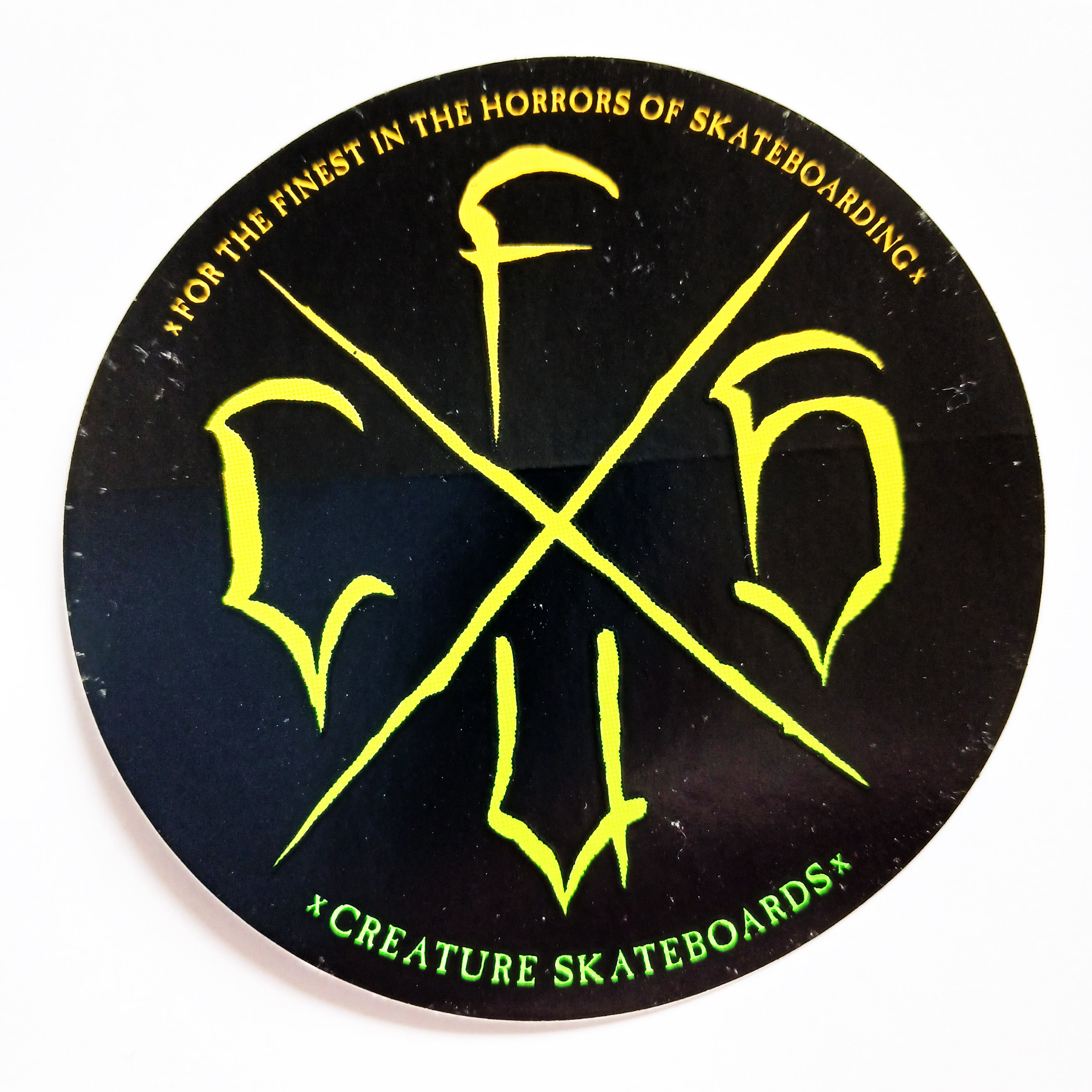 Creature Skateboards Sticker - SkateboardStickers.com