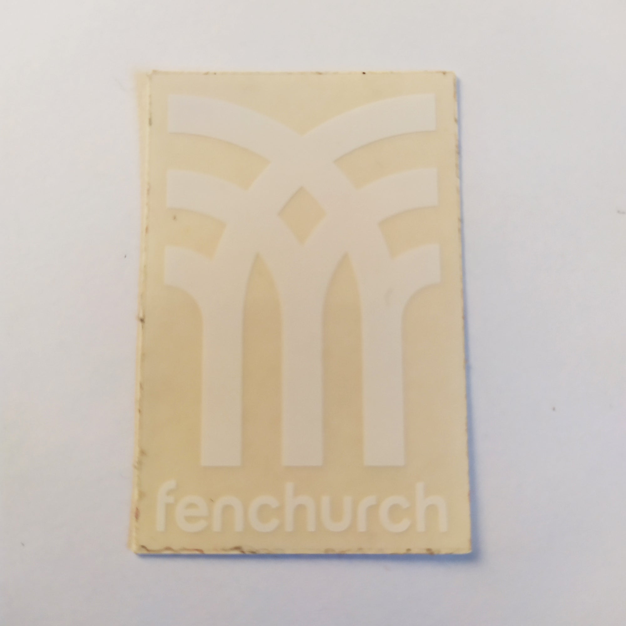 Fenchurch Clothing Skateboard Sticker