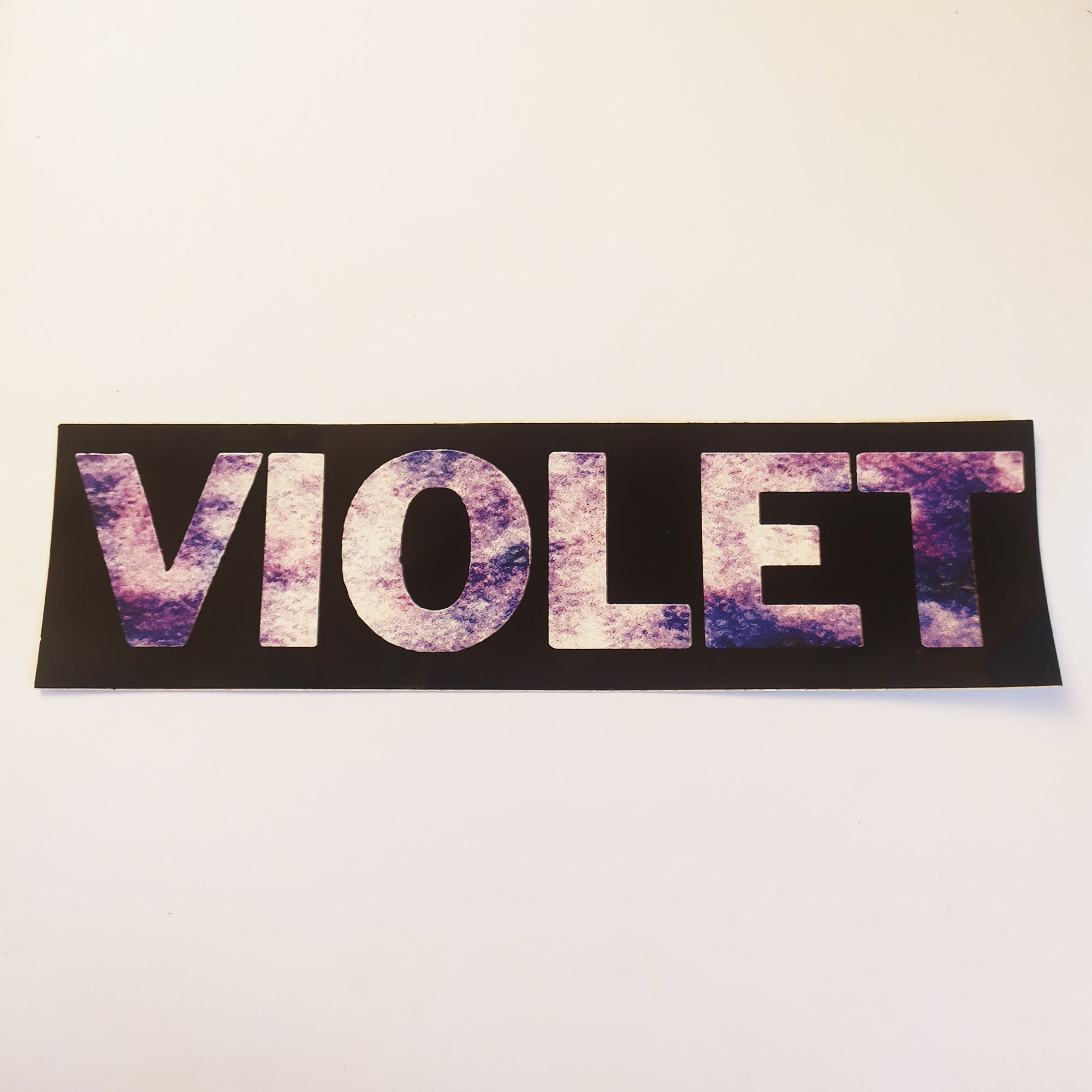 Violet Skateboards Sticker