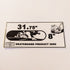 50:50 Skate Shop Sticker