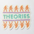 Theories of Atlantis Skateboard Sticker - SkateboardStickers.com