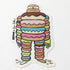 Almost Skateboards X Jean Jullien "Doughboy" Sticker - SkateboardStickers.com