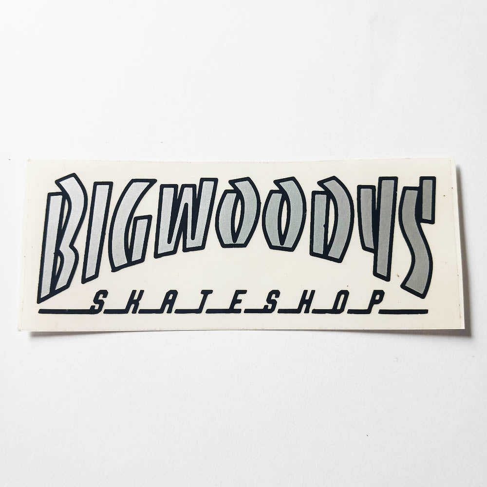 Big Woodys Skate Shop Sticker - SkateboardStickers.com