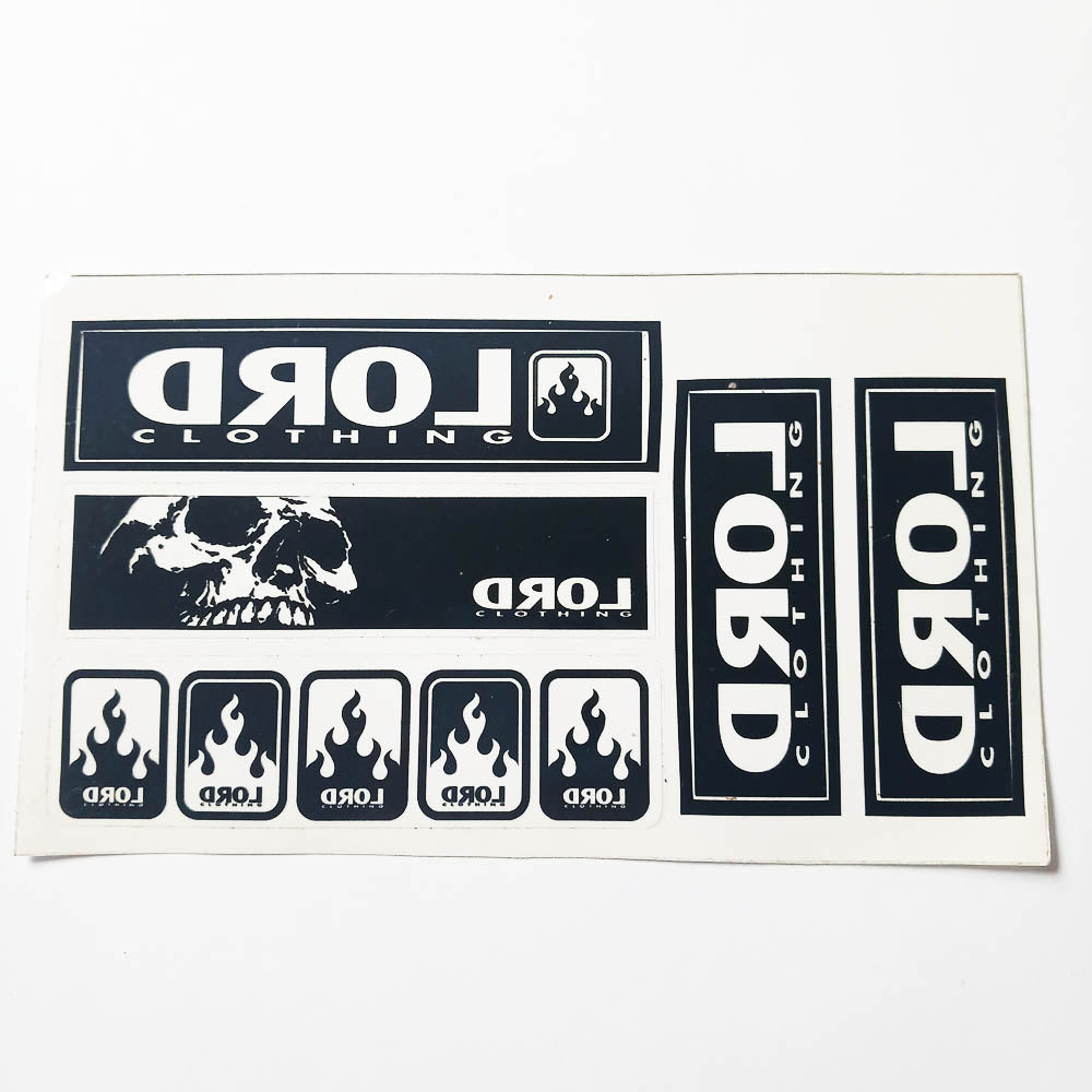 Lord Clothing Skate / BMX Sticker Sheet - SkateboardStickers.com