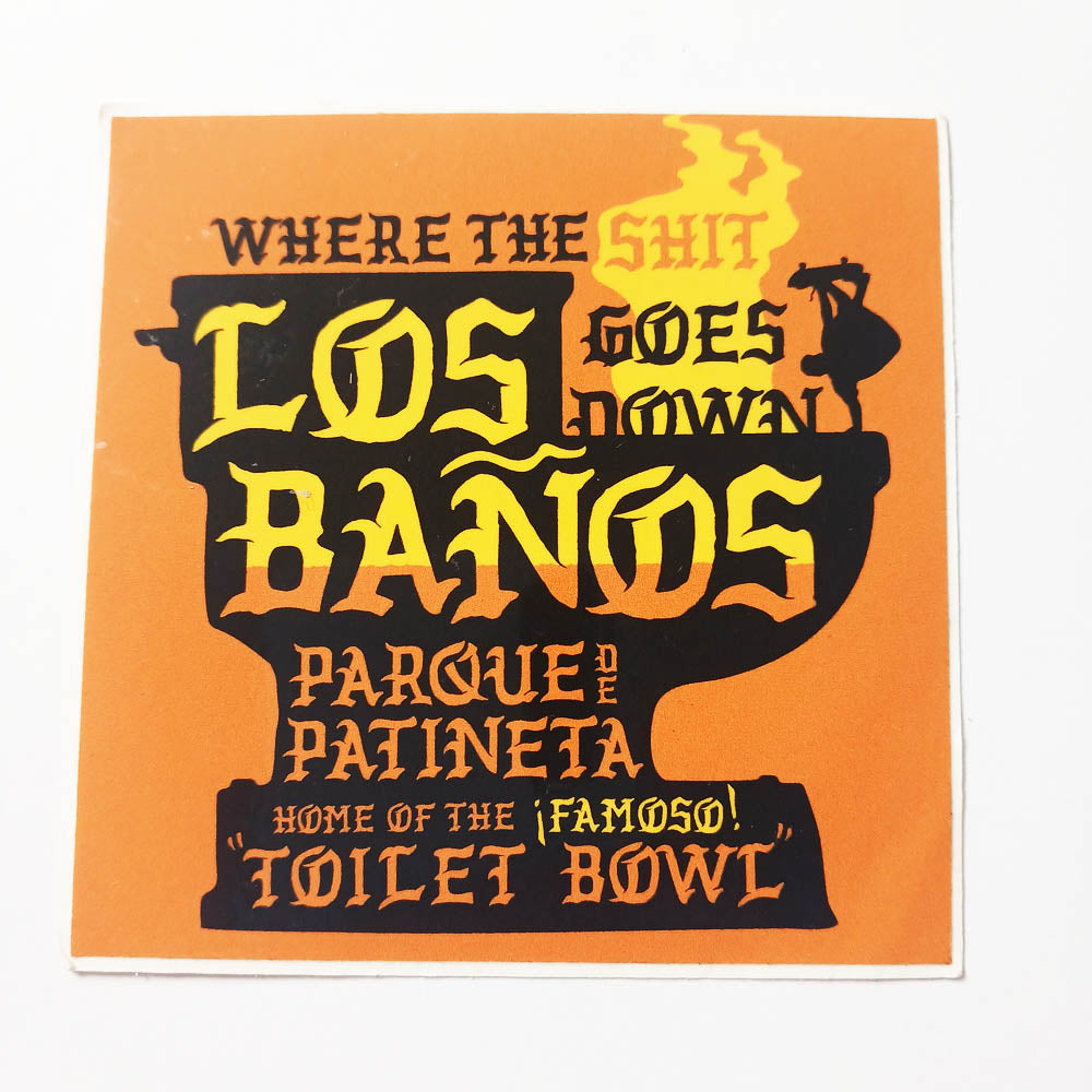 Los Banos Skate Sticker - SkateboardStickers.com