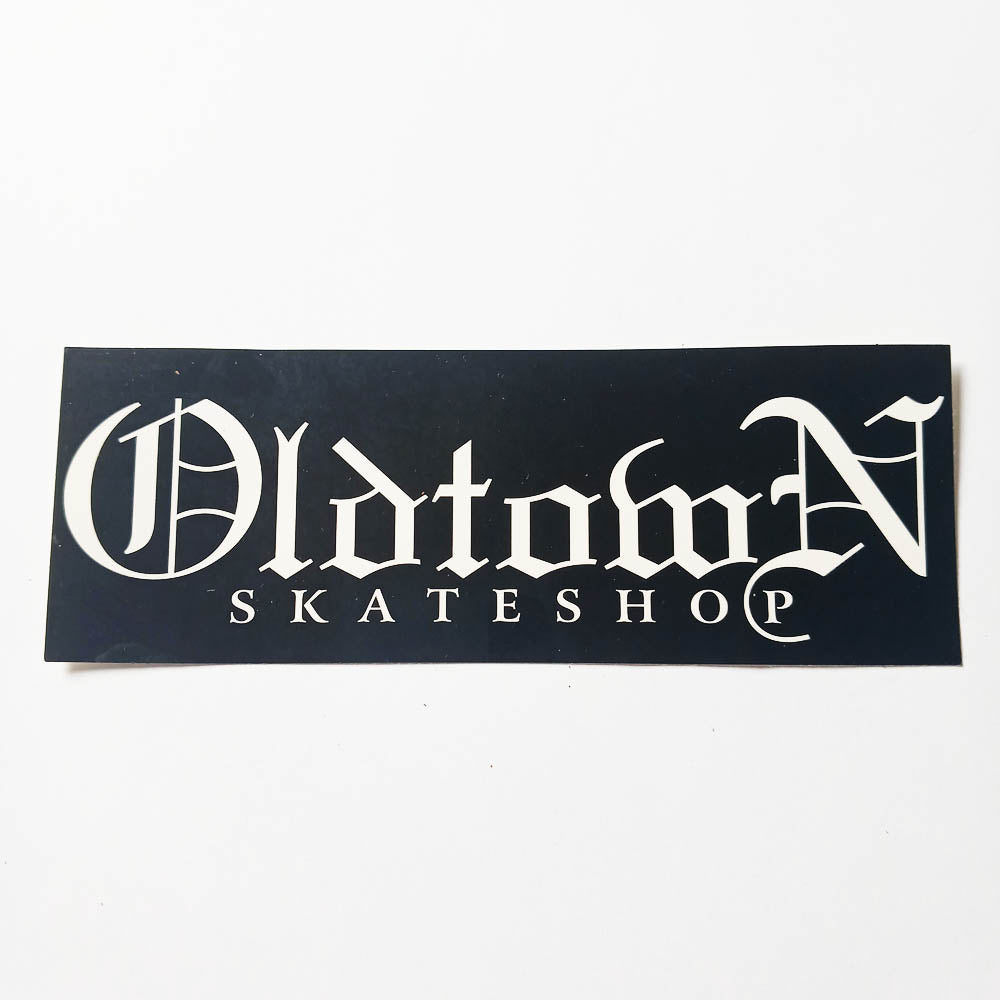 Oldtown Skate Shop Sticker - SkateboardStickers.com