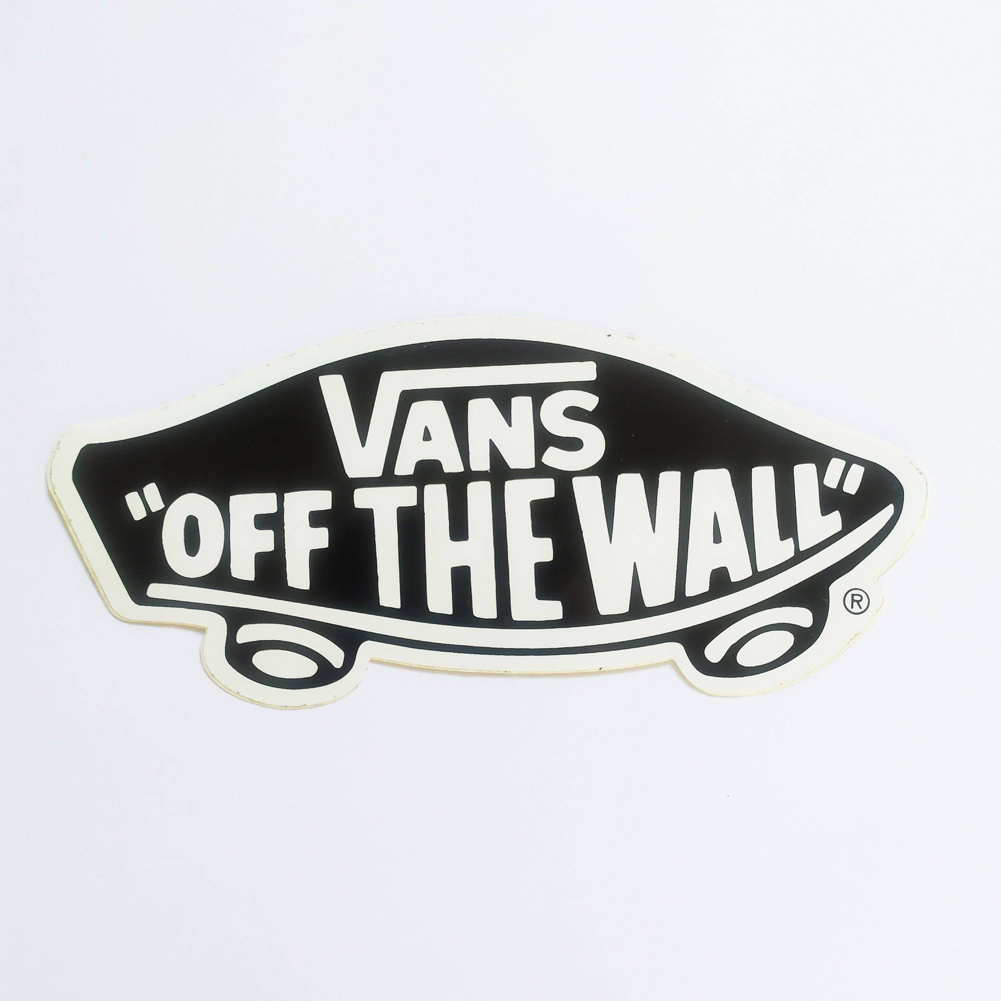 Vans "Off The Wall" Skateboard Sticker - SkateboardStickers.com