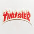 Thrasher Classic Logo Skateboard Sticker - Red - SkateboardStickers.com