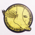 Penny Skateboards Sticker - Yellow - SkateboardStickers.com