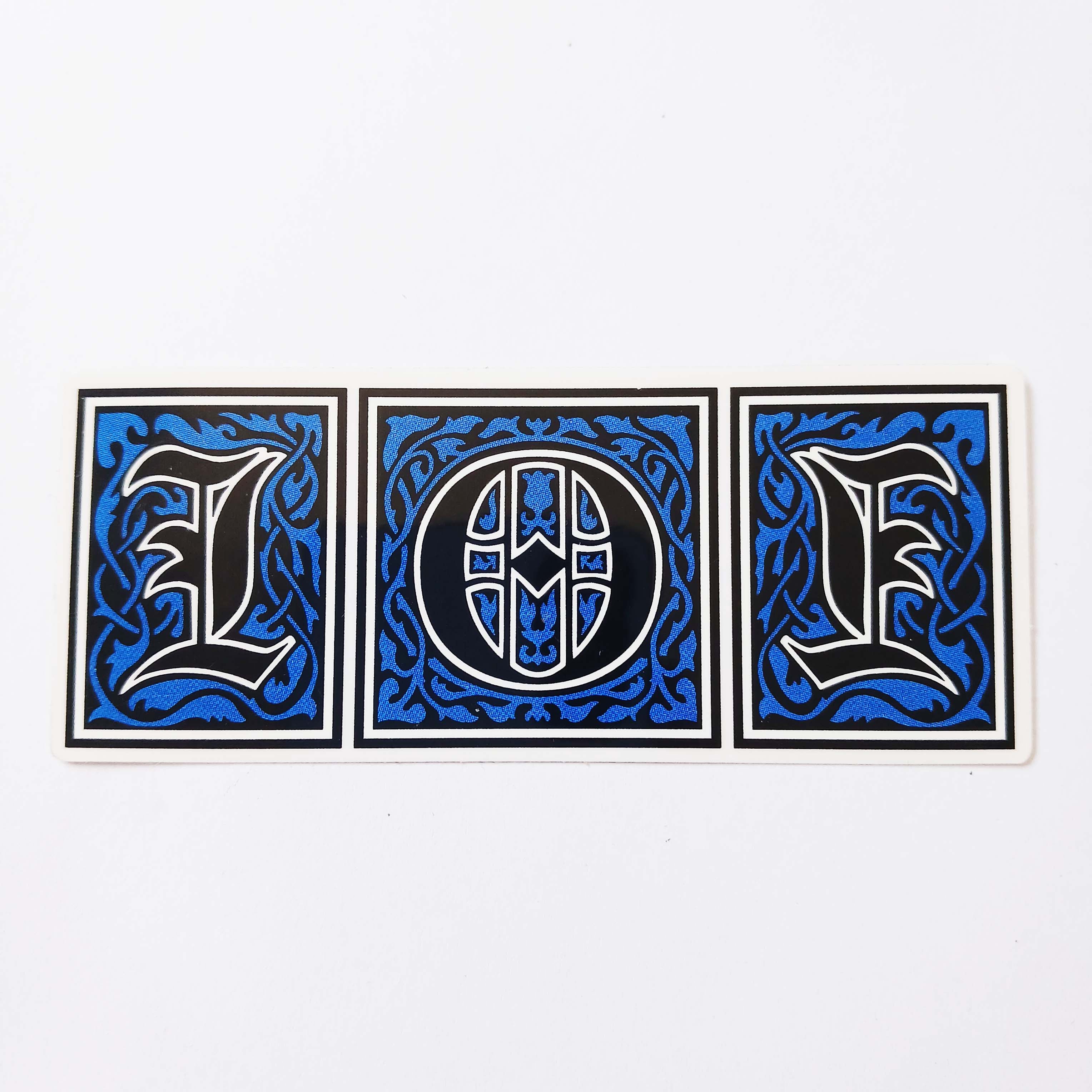 101 Skateboards Sticker "Stained Glass" - SkateboardStickers.com