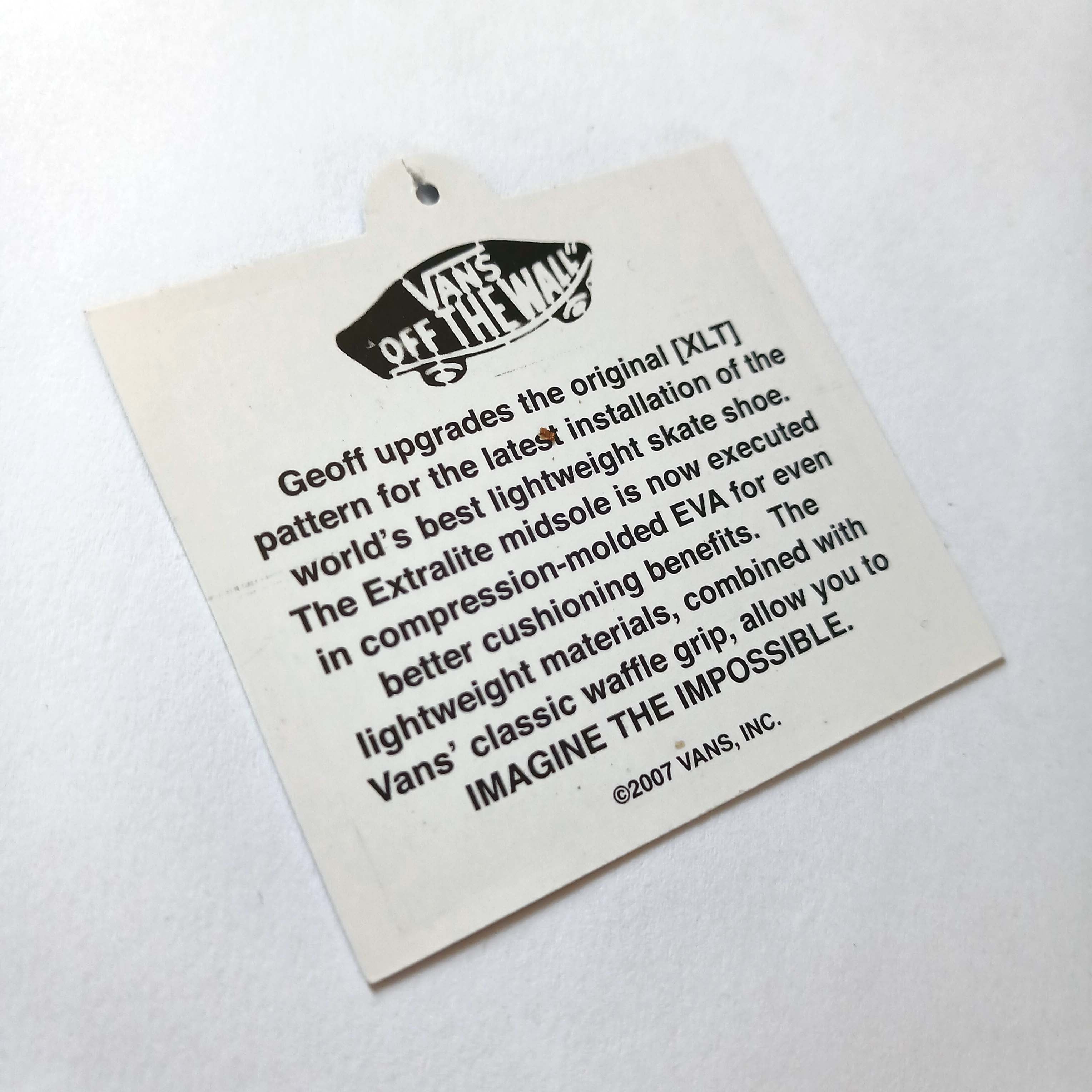 Vans "Rowley XLT Elite" Skateboard Sticker - SkateboardStickers.com