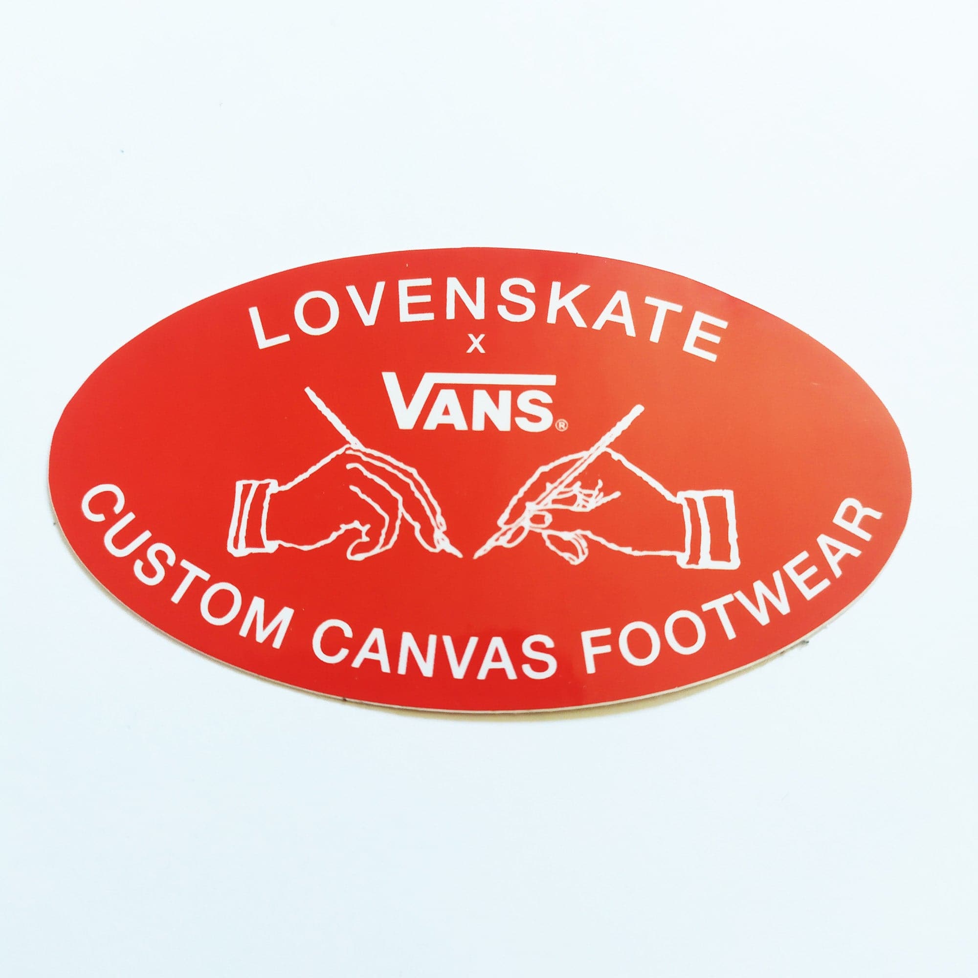 Lovenskate x Vans Sticker - SkateboardStickers.com