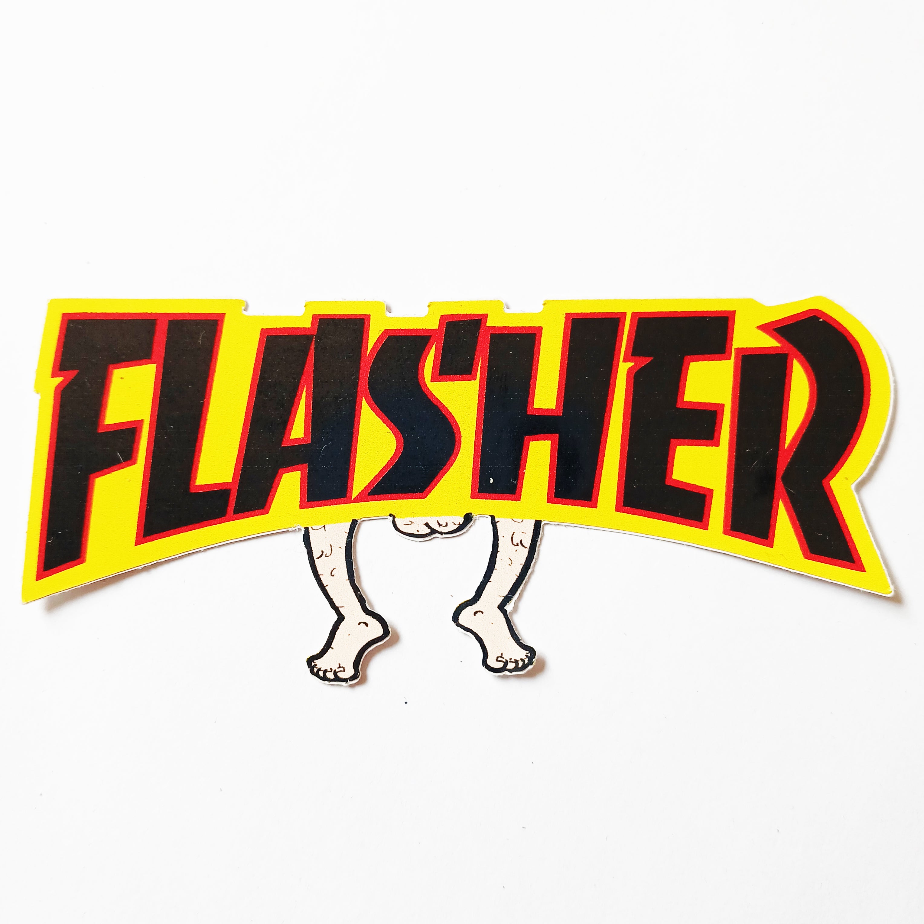 Razortailed Skate Sticker - Flasher