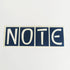 Note Shop Sticker - SkateboardStickers.com