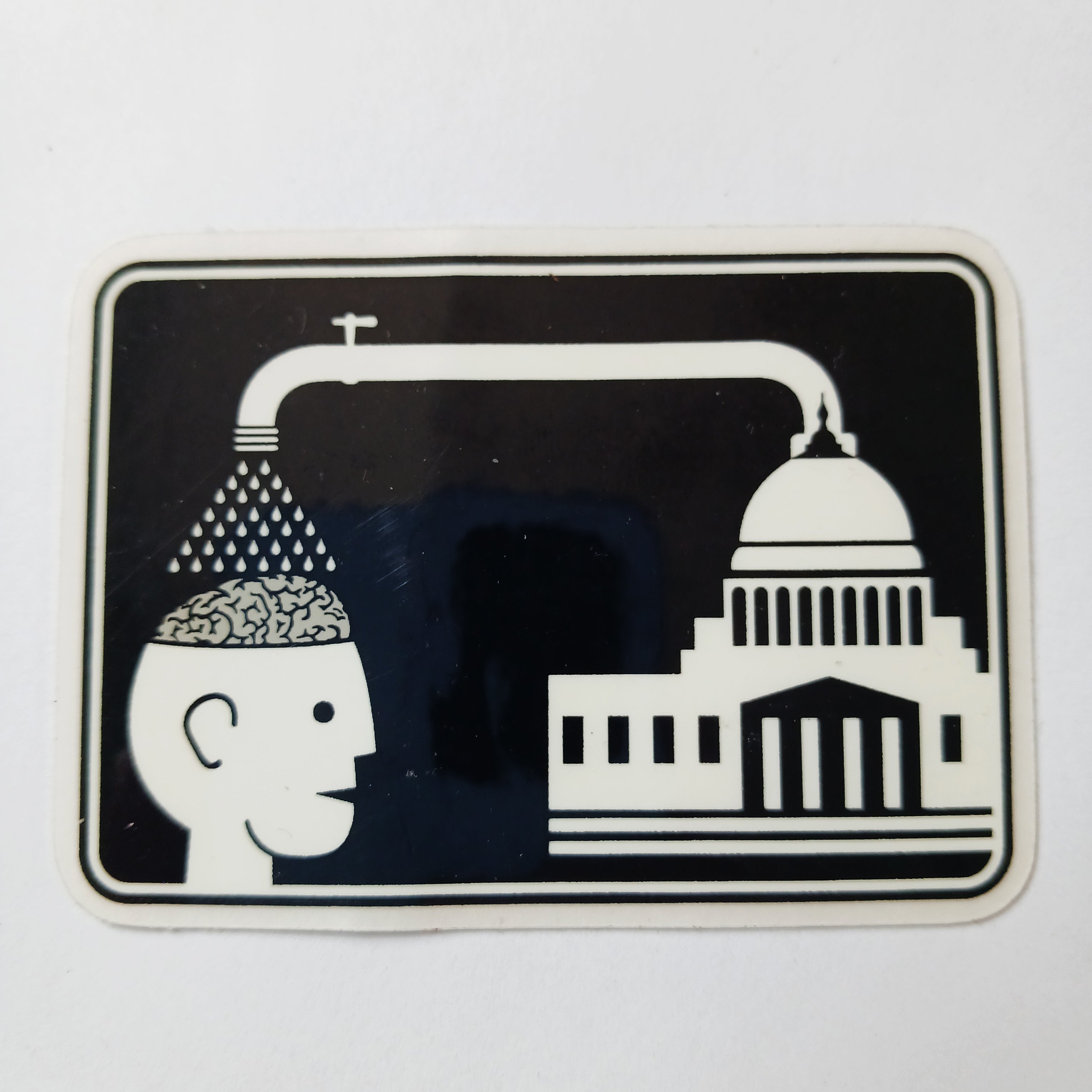 Alien Workshop Skateboard Sticker - Brainwash