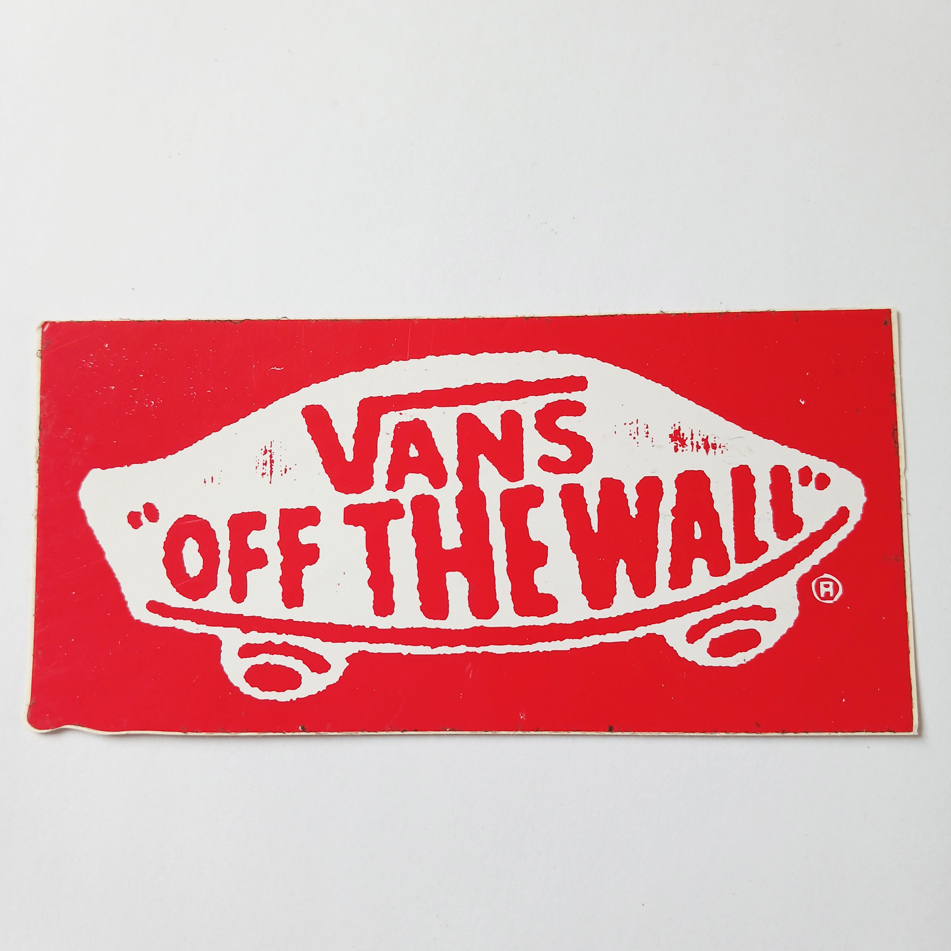 Vans "Off The Wall" Skateboard Sticker