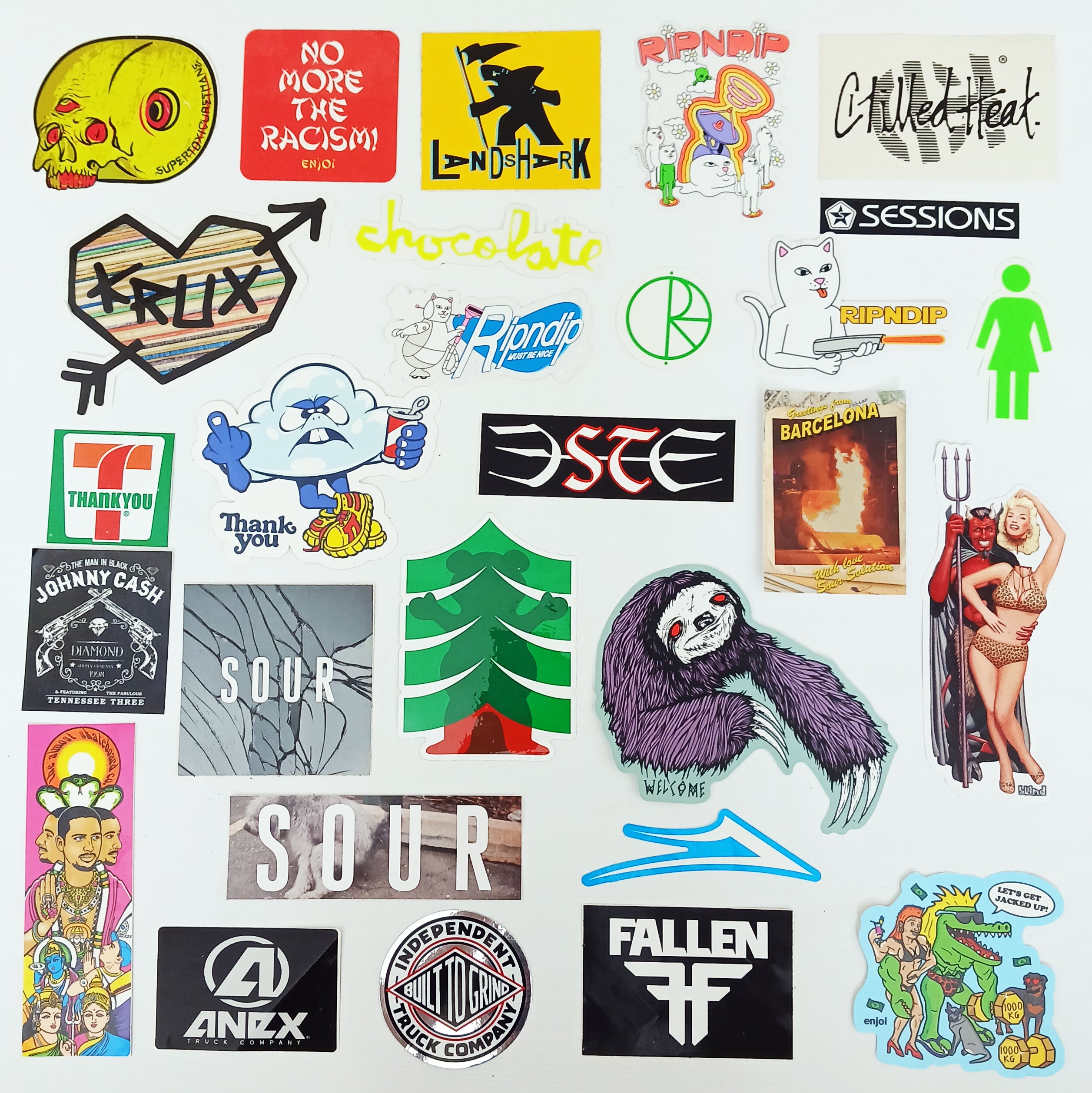 Bundle Skate Sticker Pack #67
