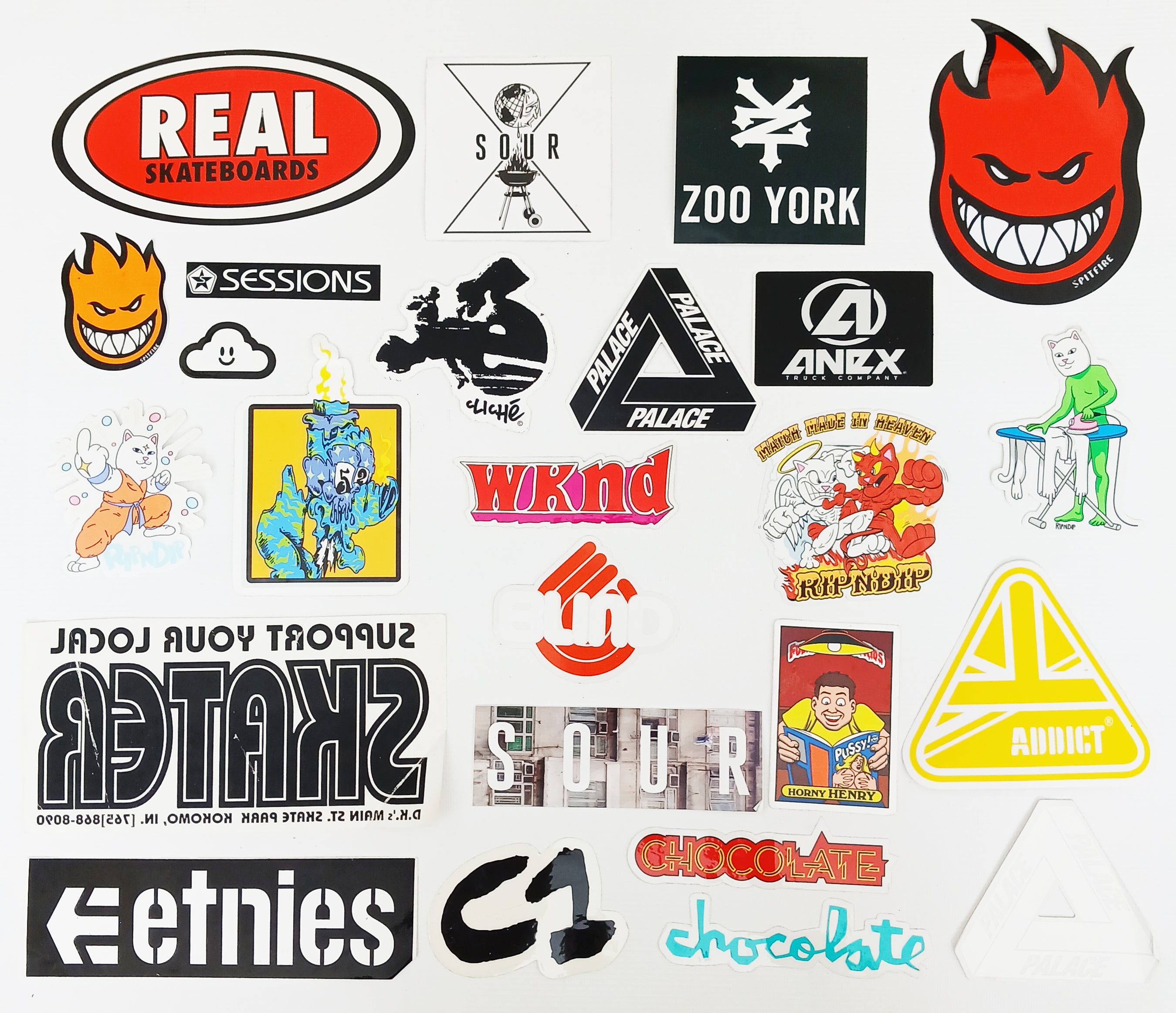 Bundle Skate Sticker Pack #68