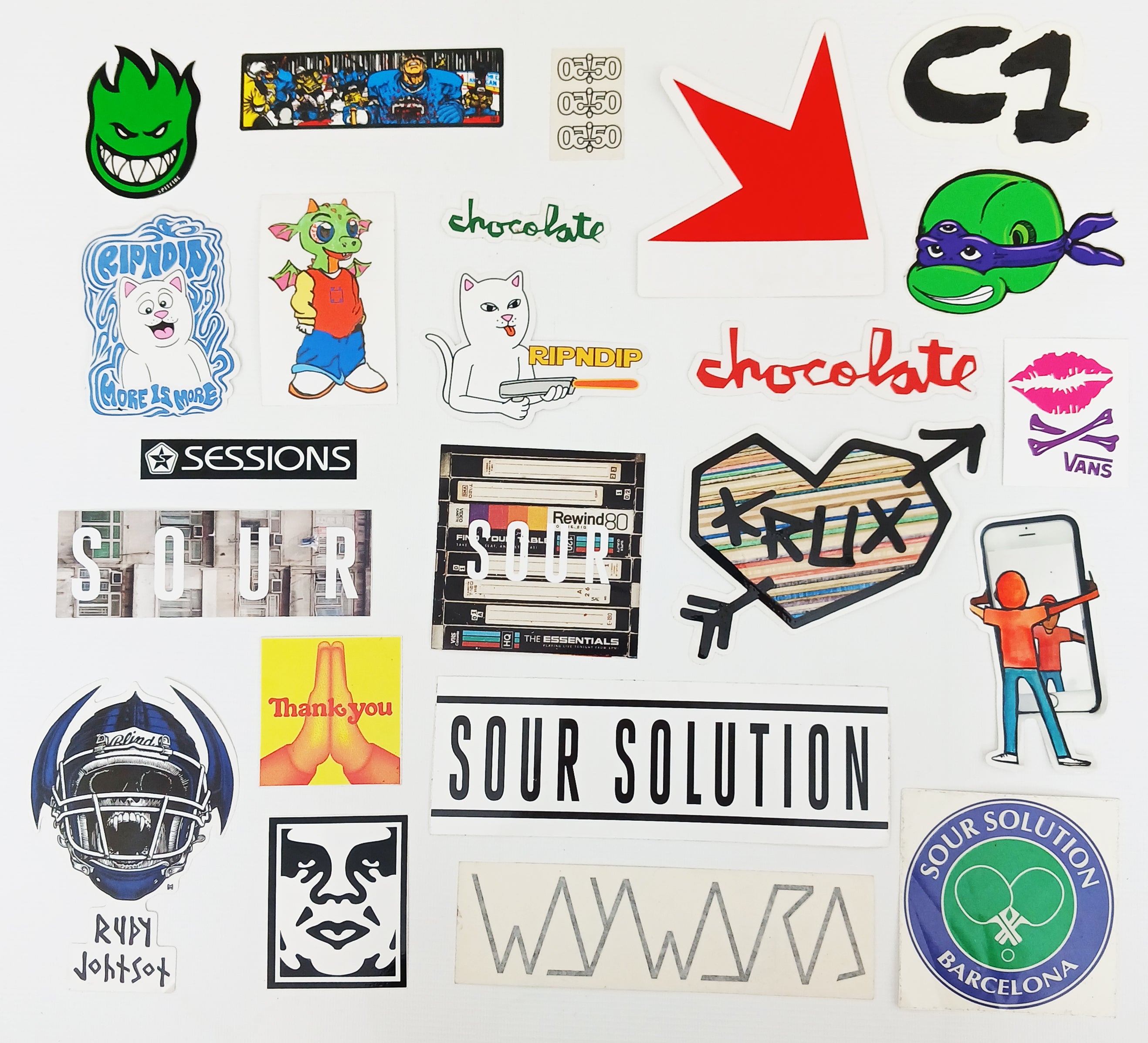 Bundle Skate Sticker Pack #69