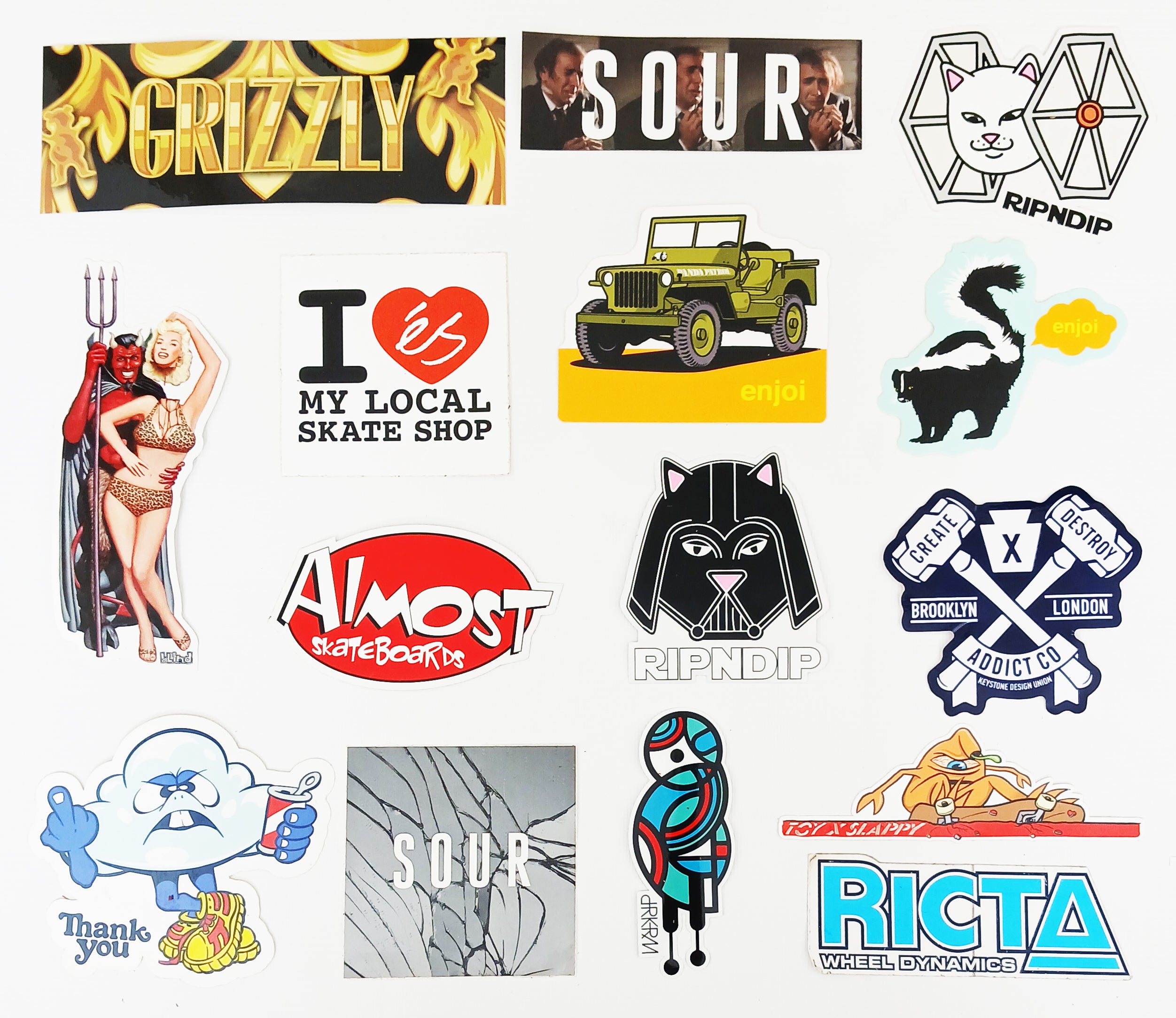 Bundle Skate Sticker Pack #71